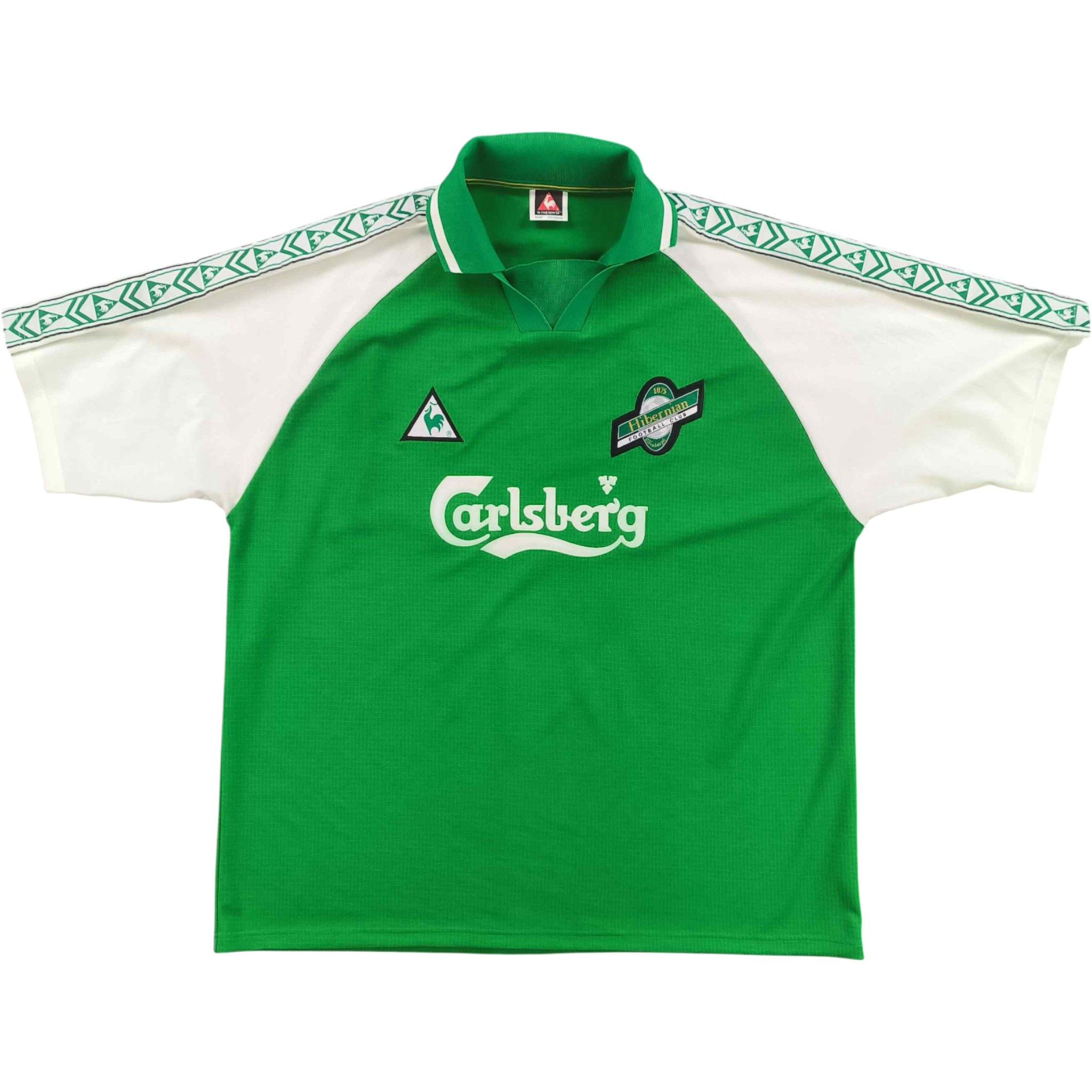 Hibernian 1998-2000 home football jersey size 46/48
