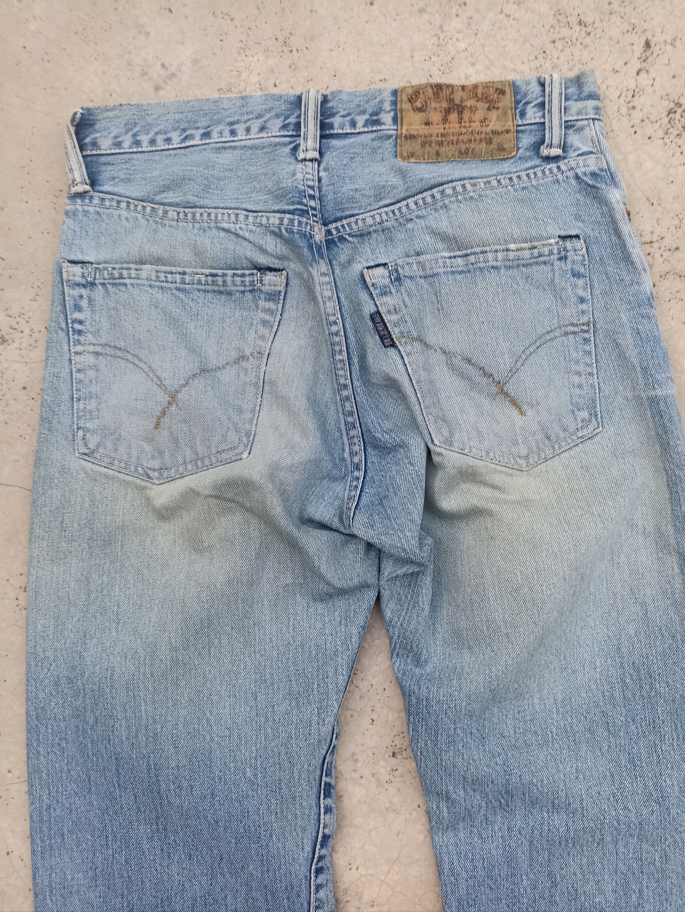 Le Grande Bleu (L.G.B.) Vintage LGB distressed jeans Blue Blue Japan mud washed Size US 30 / EU 46 - 7 Thumbnail