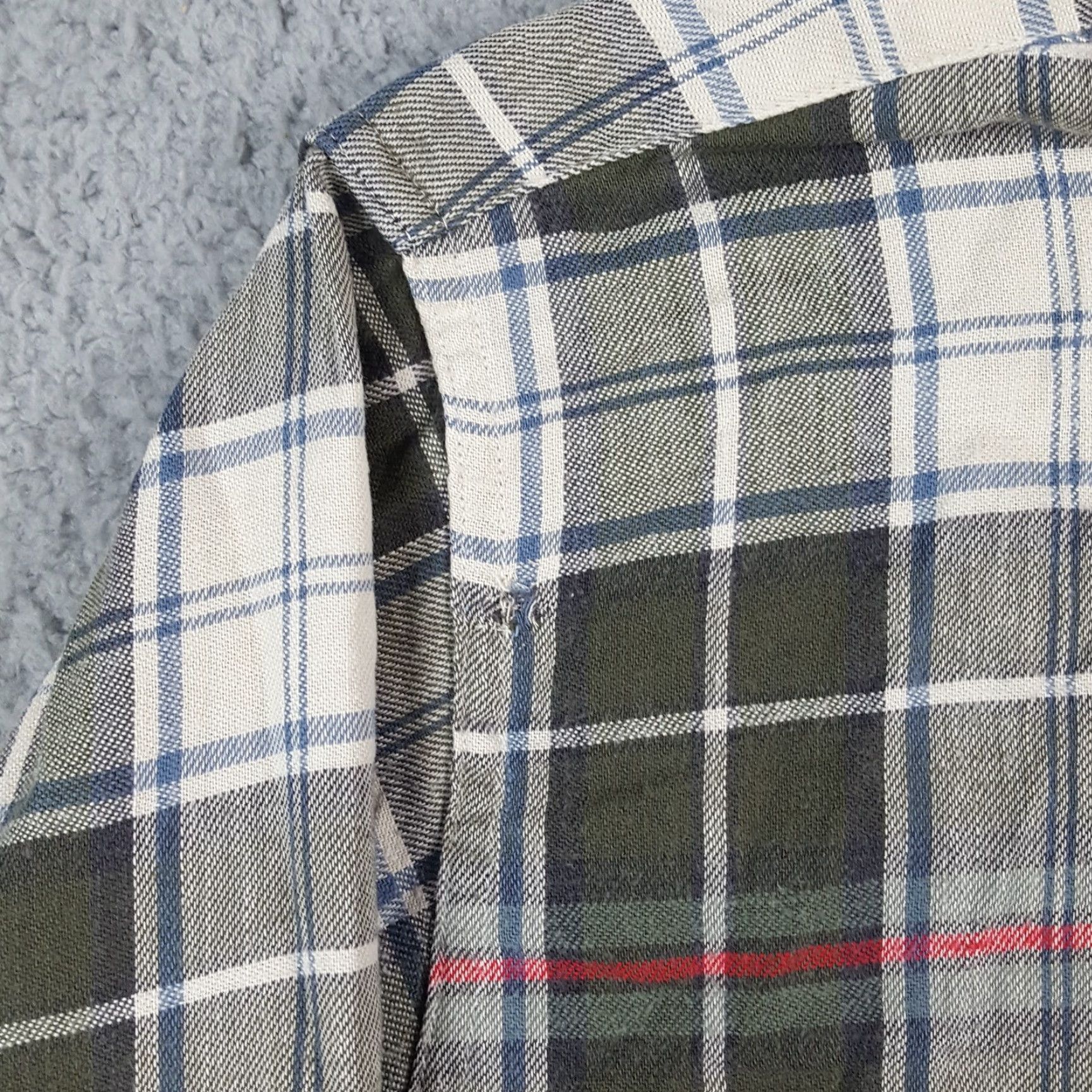 Vintage VINTAGE L.L. Bean Button-Up Shirt Plaid Flannel Men's Size L Collared Western USA Shirt Size US L / EU 52-54 / 3 - 5 Thumbnail