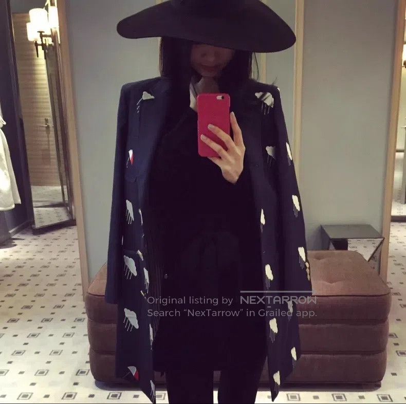 Thom Browne Thom Browne Navy Coat Size M / US 6-8 / IT 42-44 - 9 Thumbnail