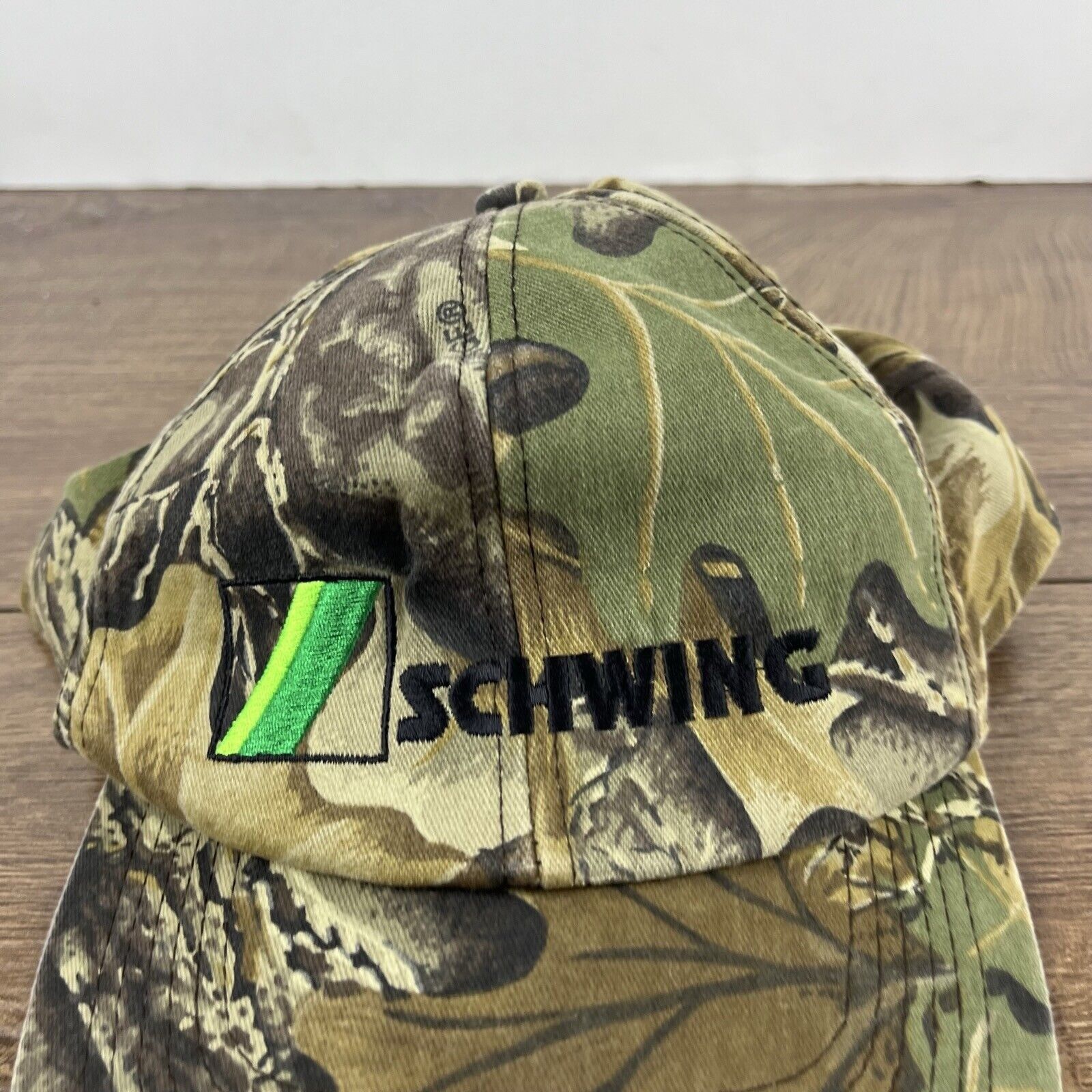 Other Schwing Hat Schwing Baseball Hat Green Camo Adjustable Hat G Size ONE SIZE - 7 Thumbnail