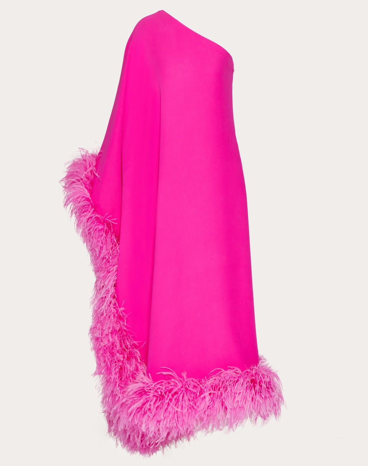 Valentino o1s1wg110525 Cady Couture Dress in Pink Size L / US 10 / IT 46 - 2 Thumbnail