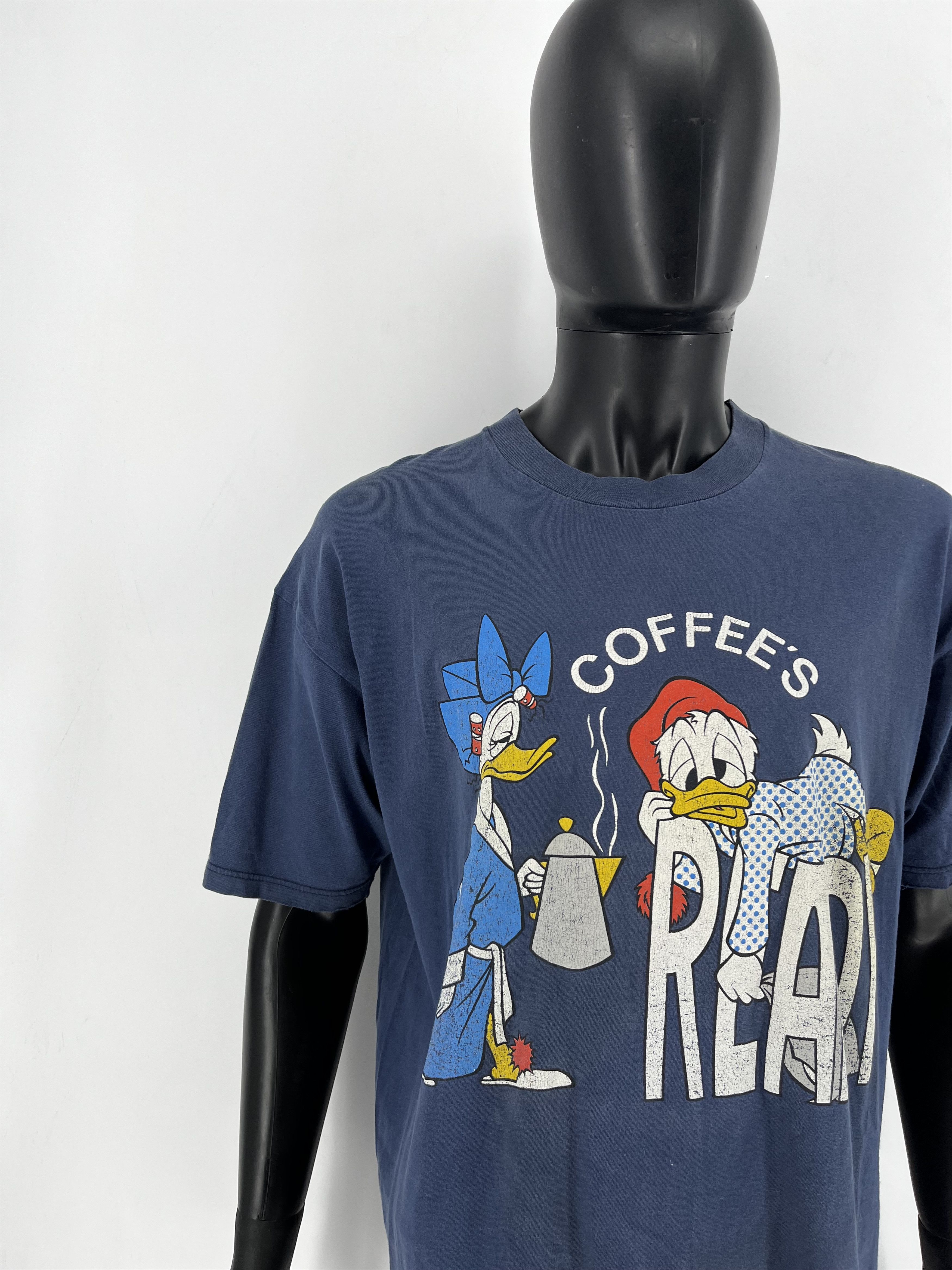 Disney Rare unisexe vintage Disney adulte One Angry Donald Duck XL Size US XL / EU 56 / 4 - 6 Thumbnail