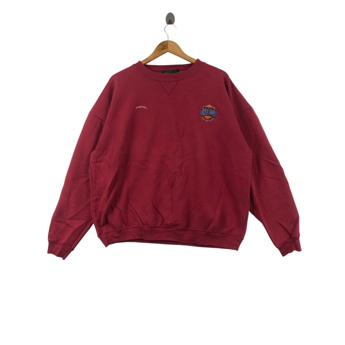 Vintage Vintage 1998 NCAA FINAL FOUR San Antonio Stanford Sweatshirt Size XL / US 12-14 / IT 48-50 - 1 Thumbnail
