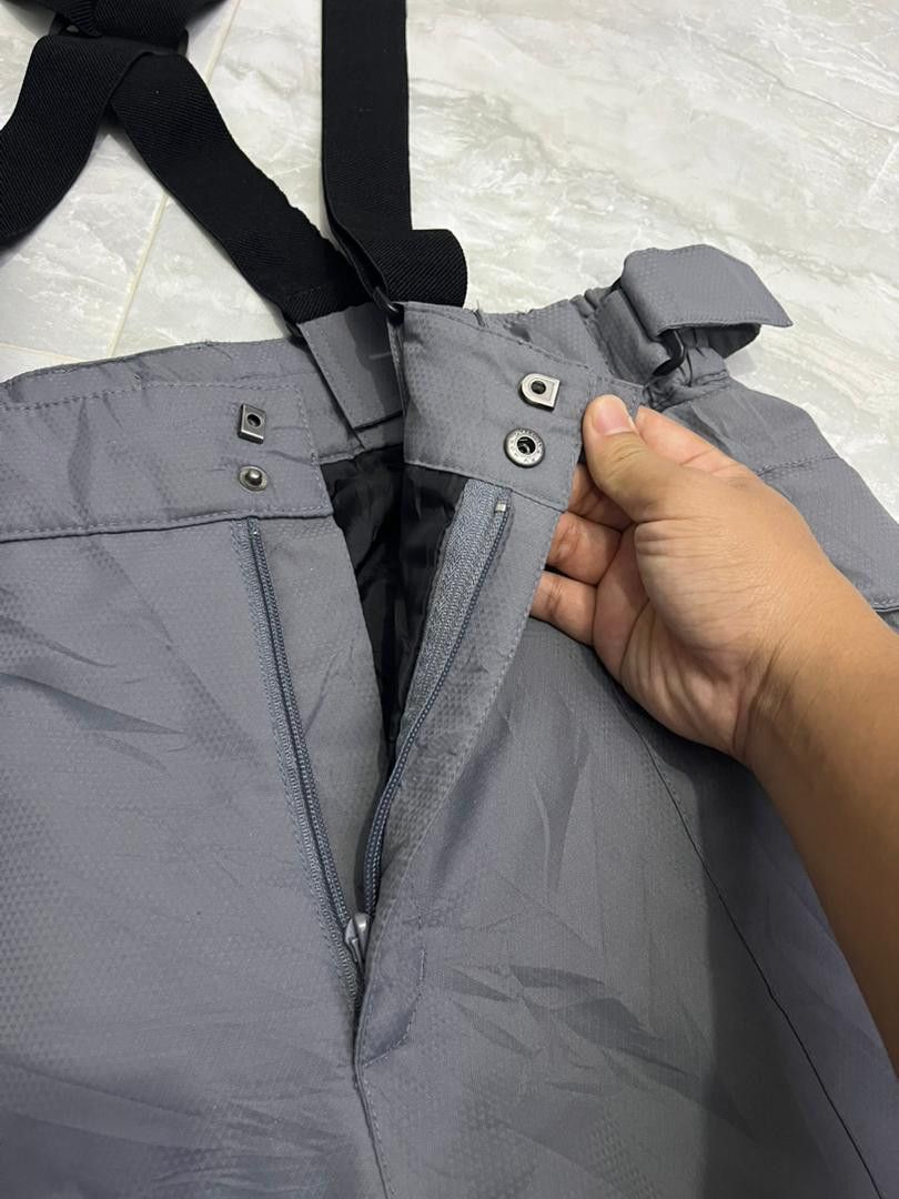Japanese Brand Angelo Aerial Japanese Utility Snow Pants Grey Size US 34 / EU 50 - 8 Thumbnail