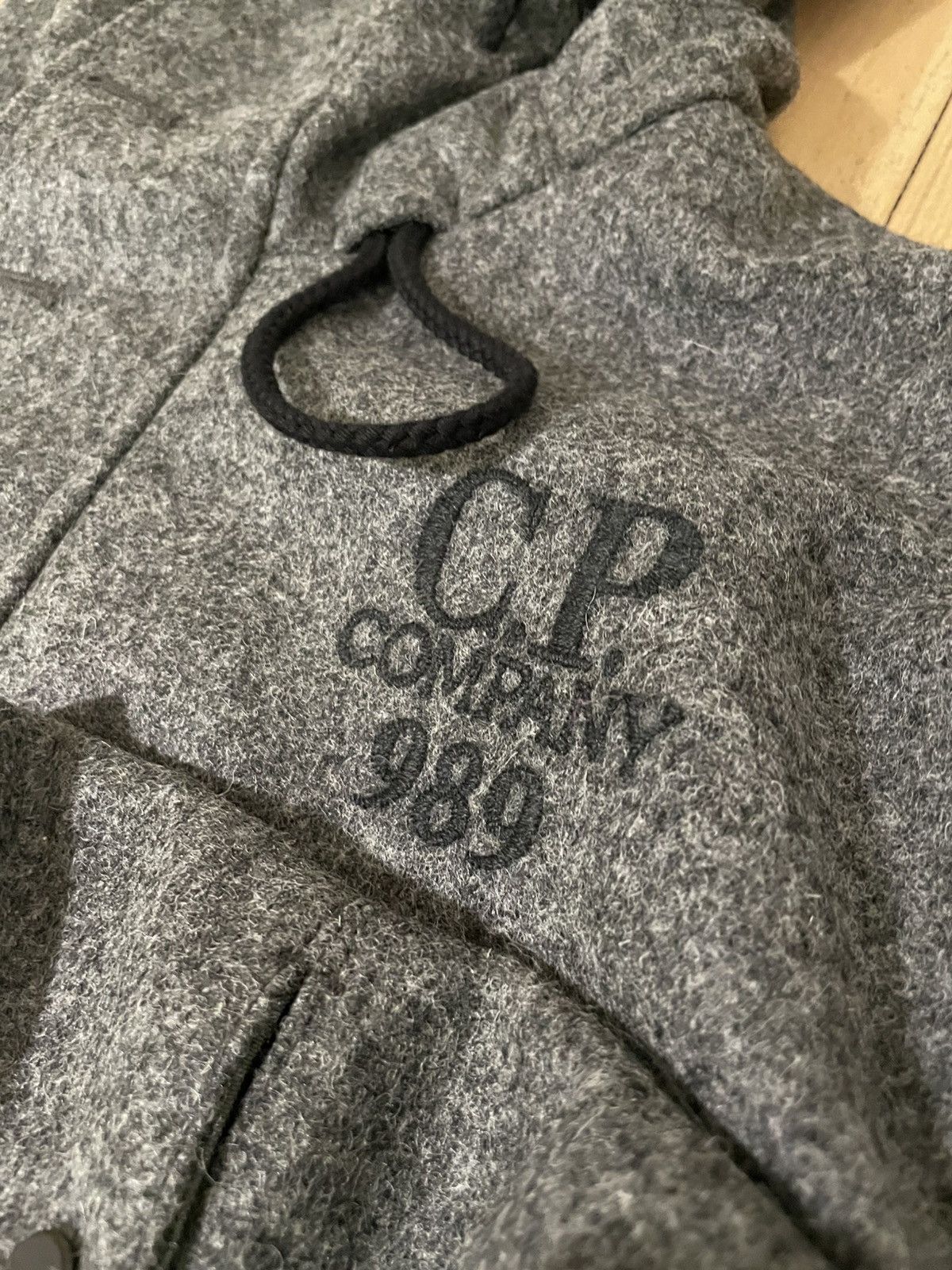 C.P. Company C.P. Company Shetland Twill Mile Hooded Jacket Size US XXL / EU 58 / 5 - 3 Thumbnail