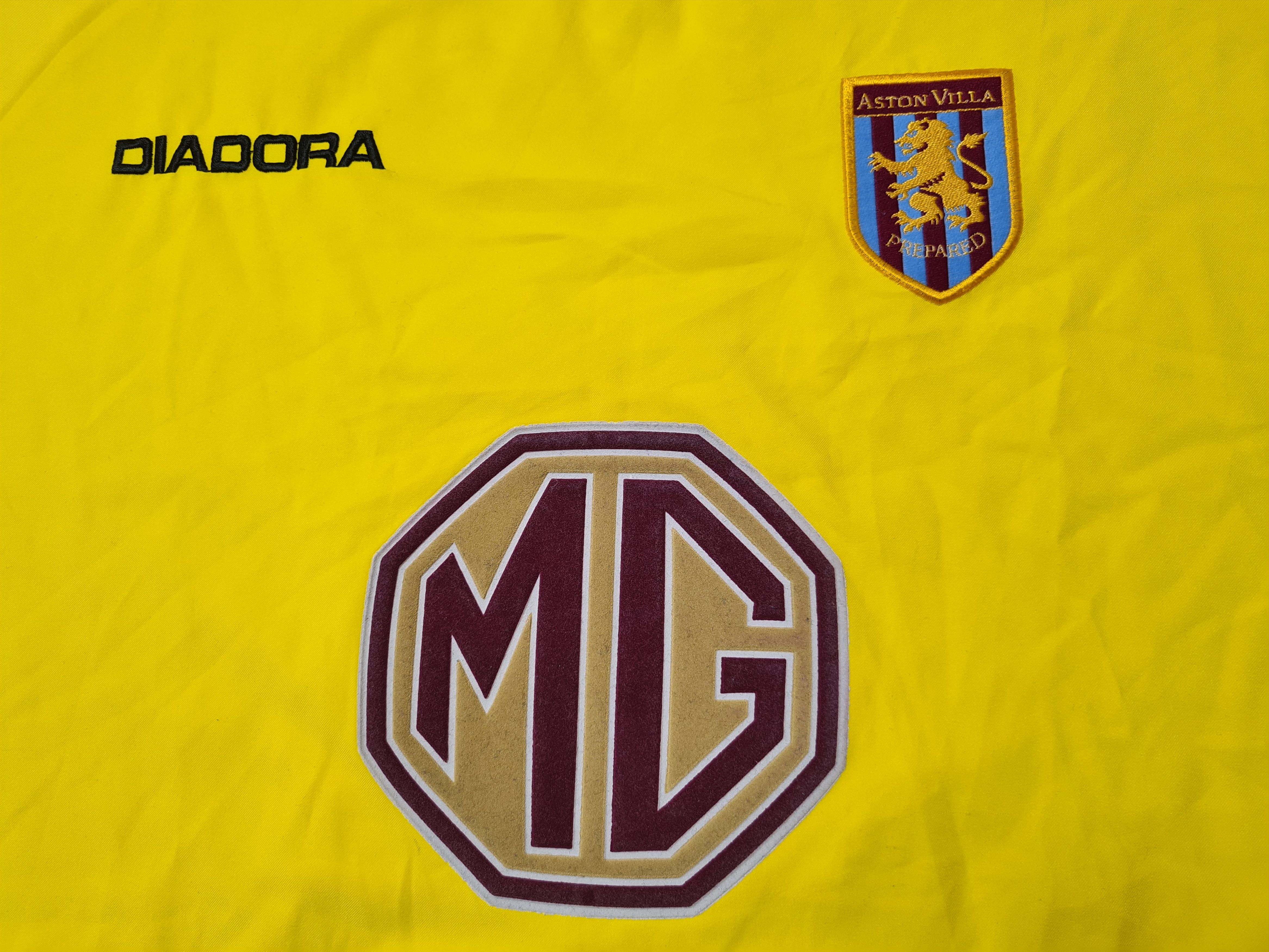 All Sport ASTON VILLA 2003 2004 AWAY FOOTBALL SHIRT SOCCER JERSEY Size US L / EU 52-54 / 3 - 3 Thumbnail
