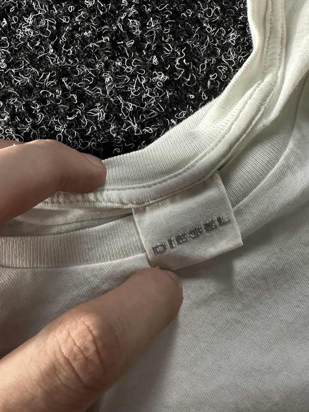 Designer × Diesel × Vintage 🚨VNTG Diesel with logo tank top very rare 90s big logo Size S / US 4 / IT 40 - 6 Thumbnail