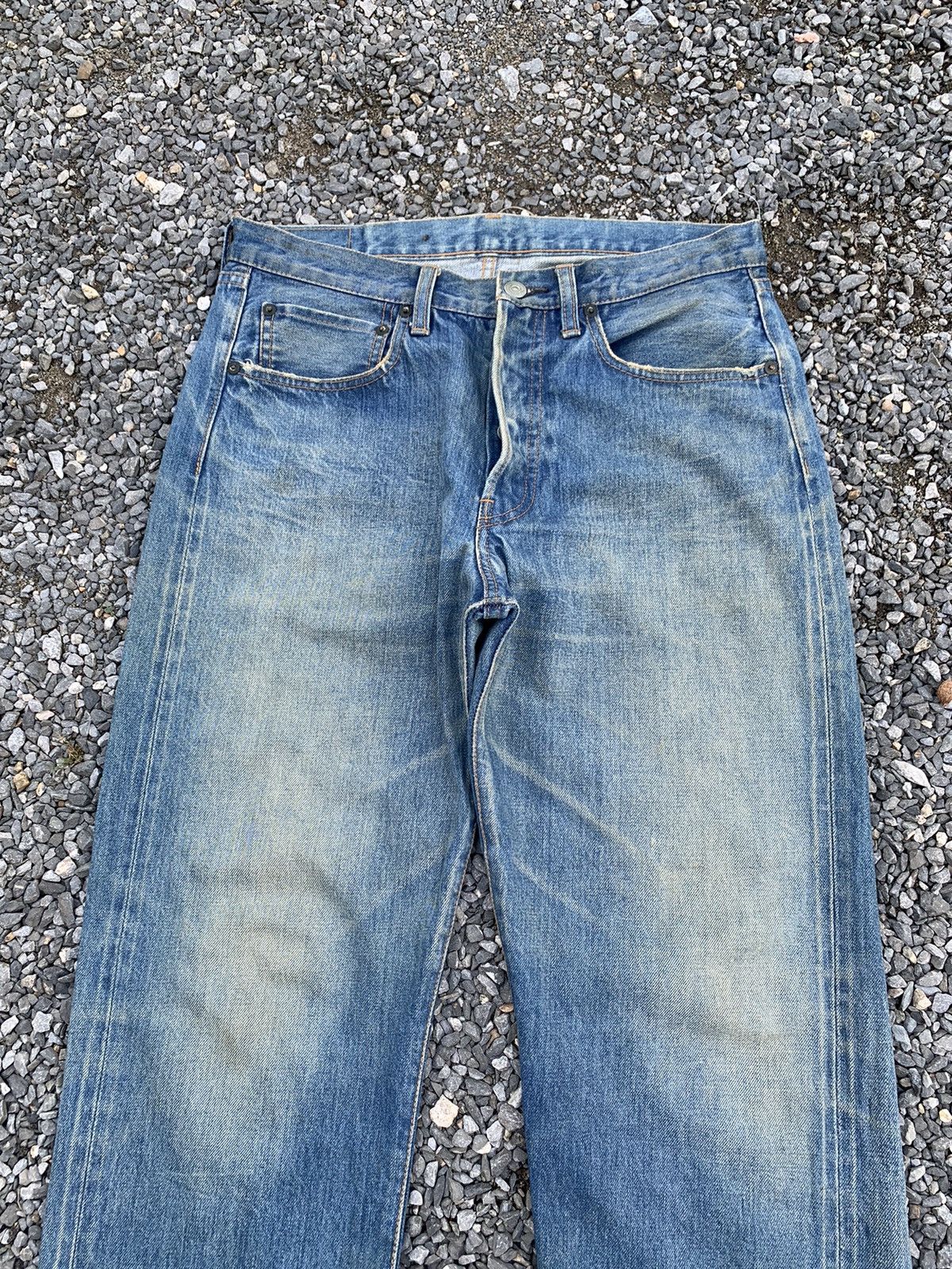 Japanese Brand VINTAGE URBAN RESEARCH SELVEDGE RUSTY JAPANESE DISTRESSED Size US 31 - 6 Thumbnail