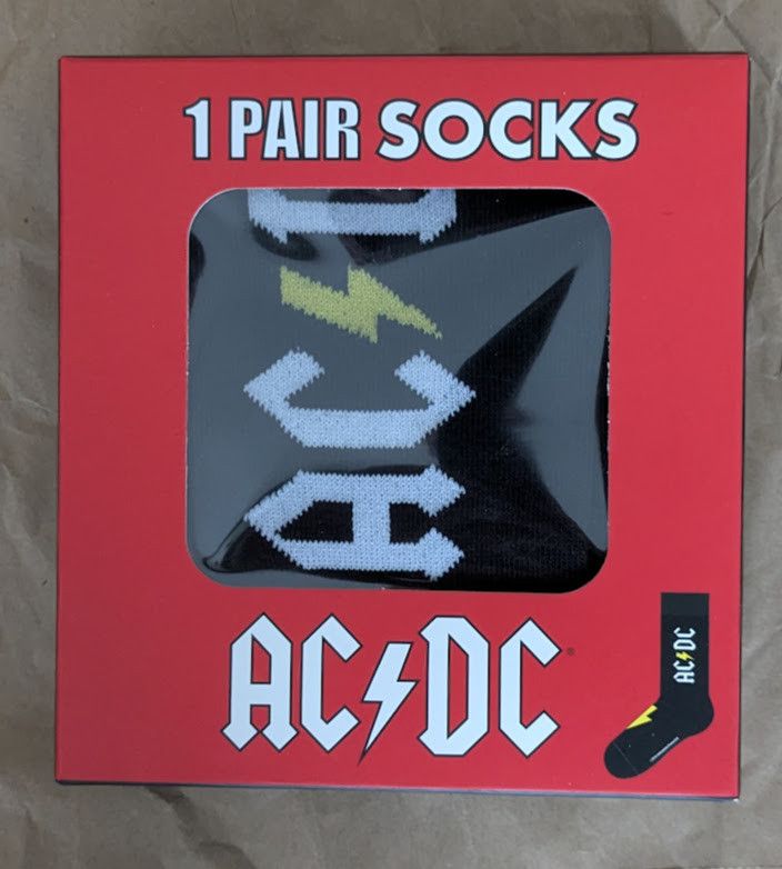 Other AC/DC sock size 7--12 gift box Size US 7 / EU 40 - 1 Thumbnail