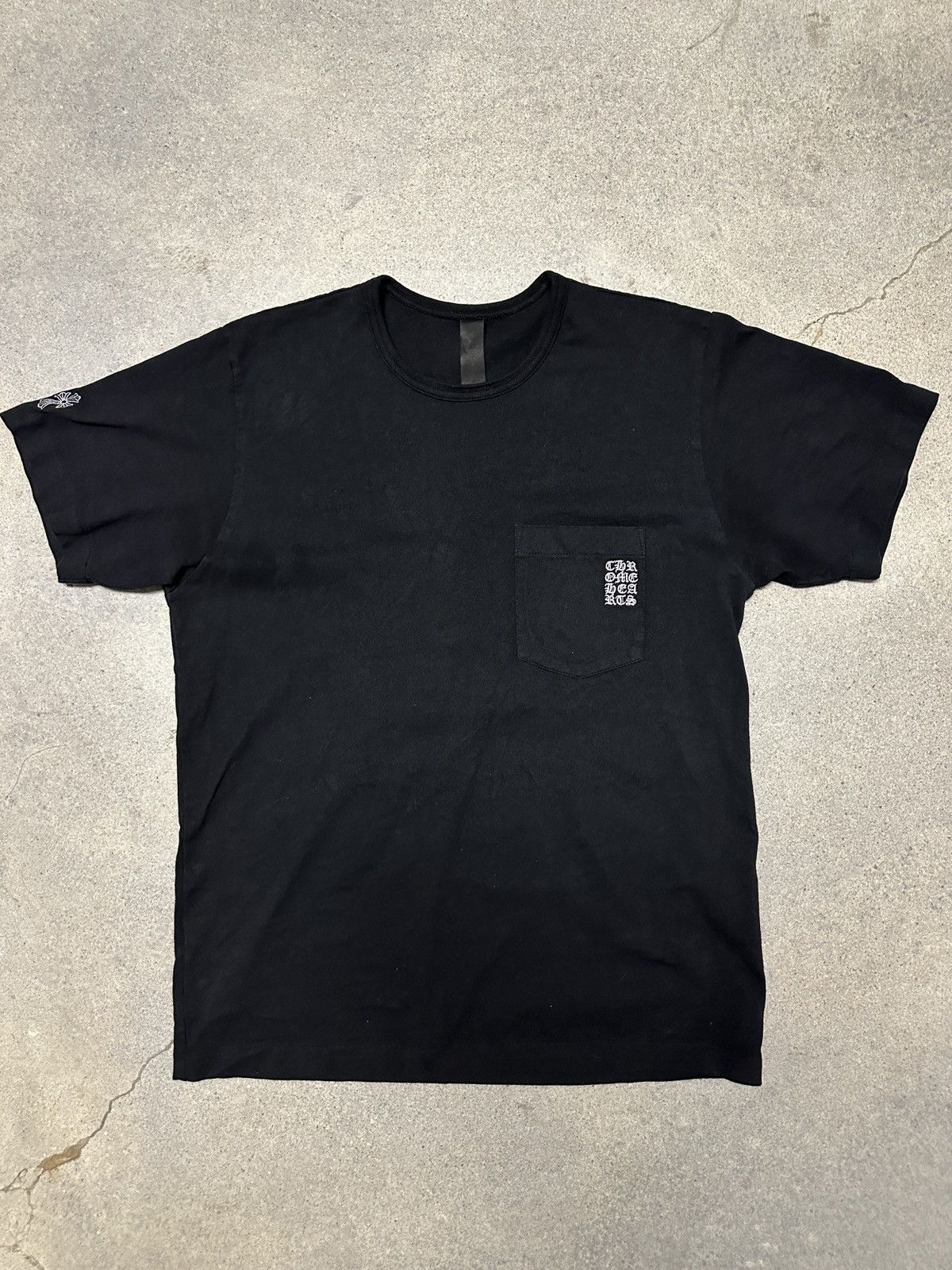 image of Chrome Hearts Light Work T- Shirt Black Size L, Men's