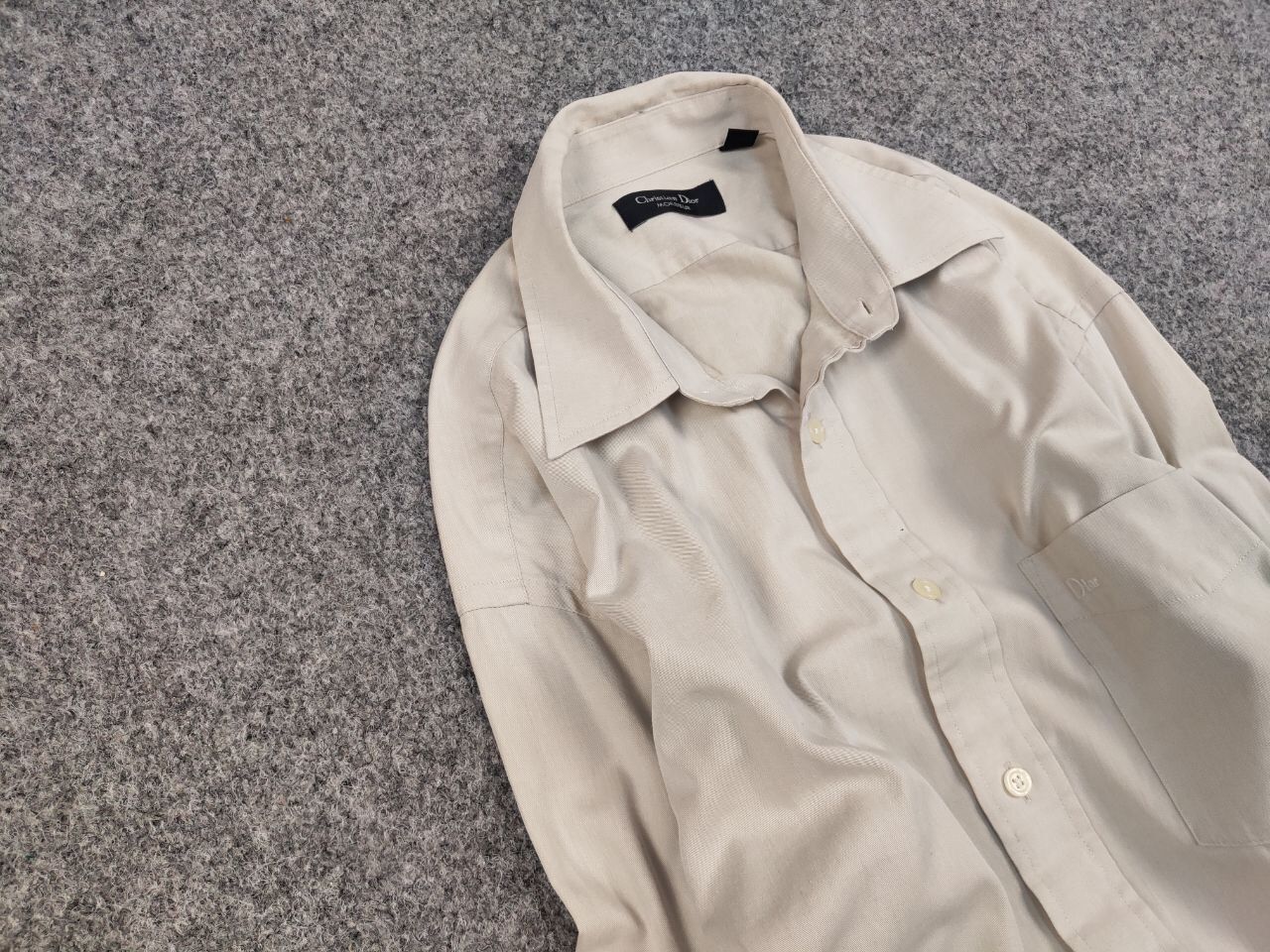Christian Dior Monsieur Vintage 90's Christian Dior Monsieur Casual Buttons Shirt Size US M / EU 48-50 / 2 - 7 Thumbnail