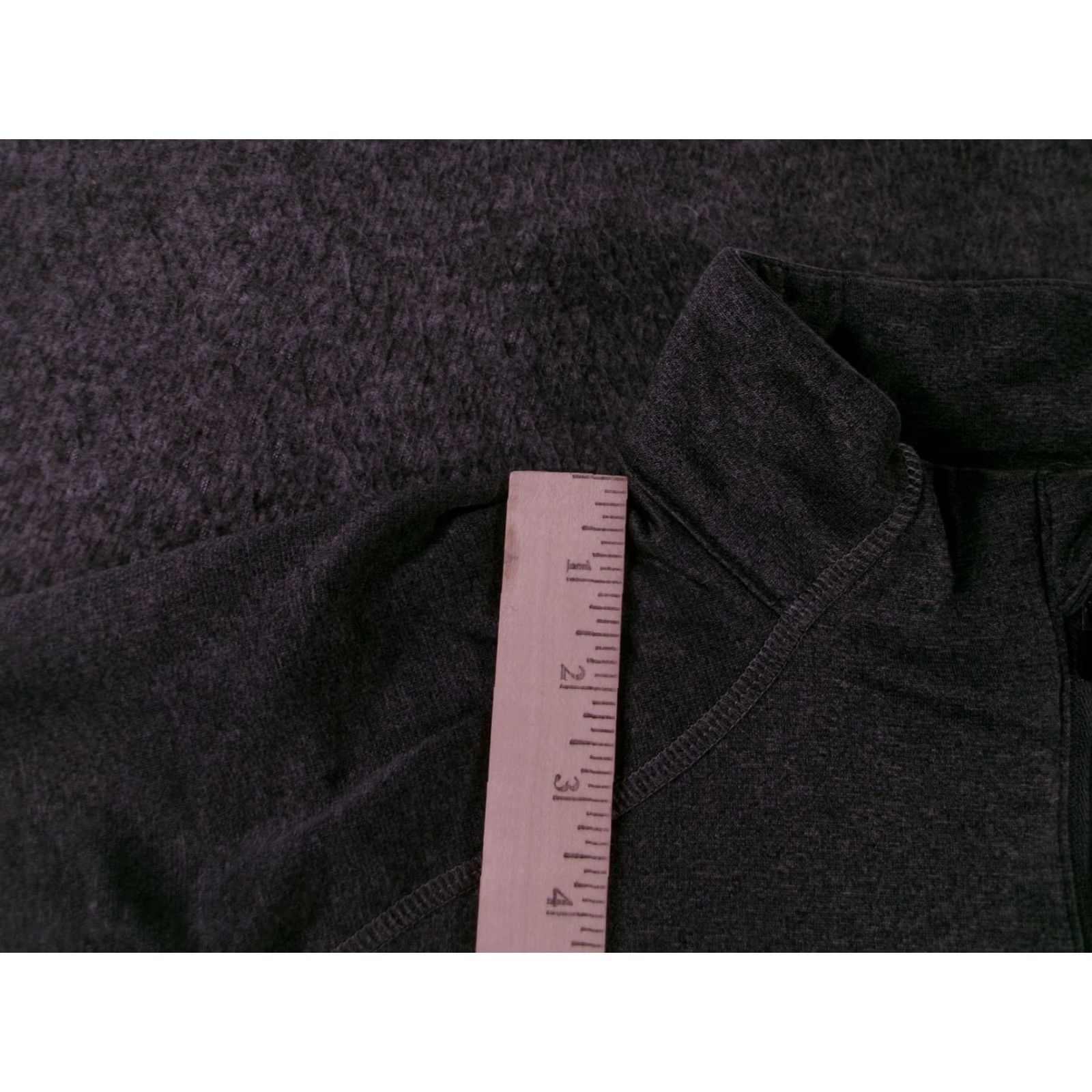 Logo 7 AEMT Pullover Mens L Gray Quarter Zip Embroidered Logo Performance Shirt/ Sweater Size US L / EU 52-54 / 3 - 5 Thumbnail