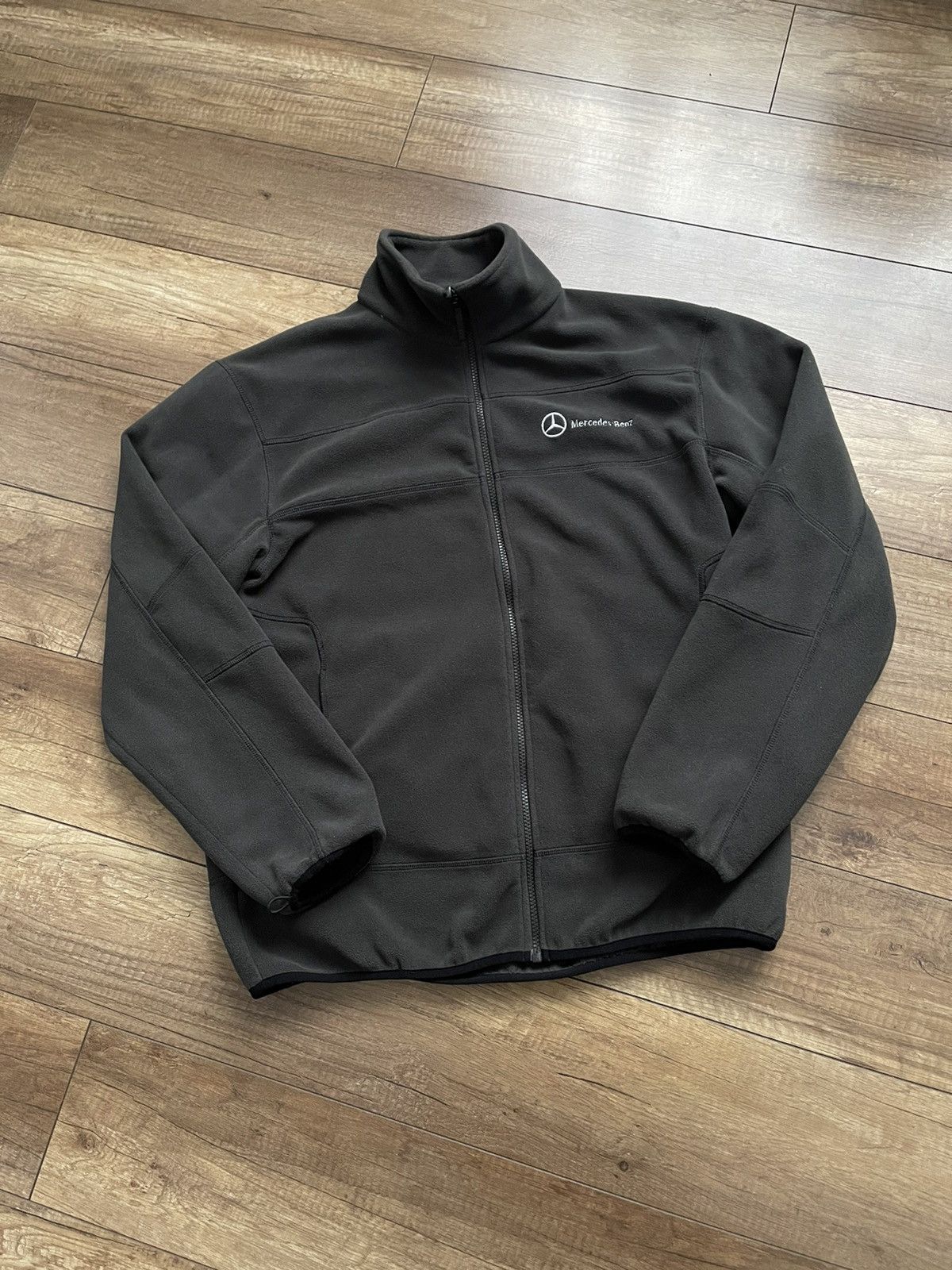 Mercedes-Benz Mercedes Benz Fleece Zip Jacket Vintage 90s Racing Size US M / EU 48-50 / 2 - 12 Thumbnail