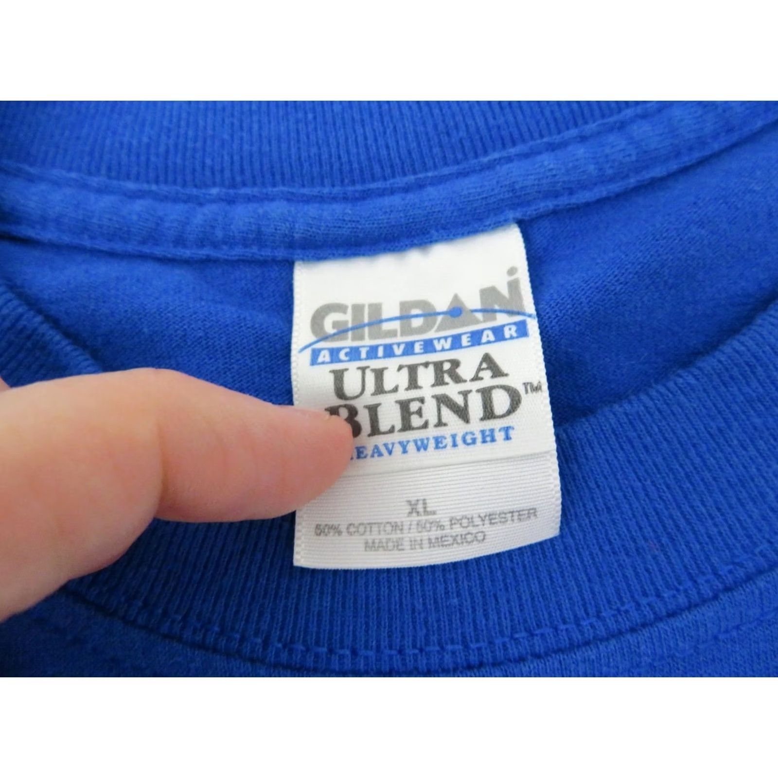 Gildan VINTAGE Bell Game Shirt XL Centen nial Bulldogs vs Central Wildcats Football Graphic Print 2001 Y2K Mens XL Blue Size US XL / EU 56 / 4 - 8 Thumbnail