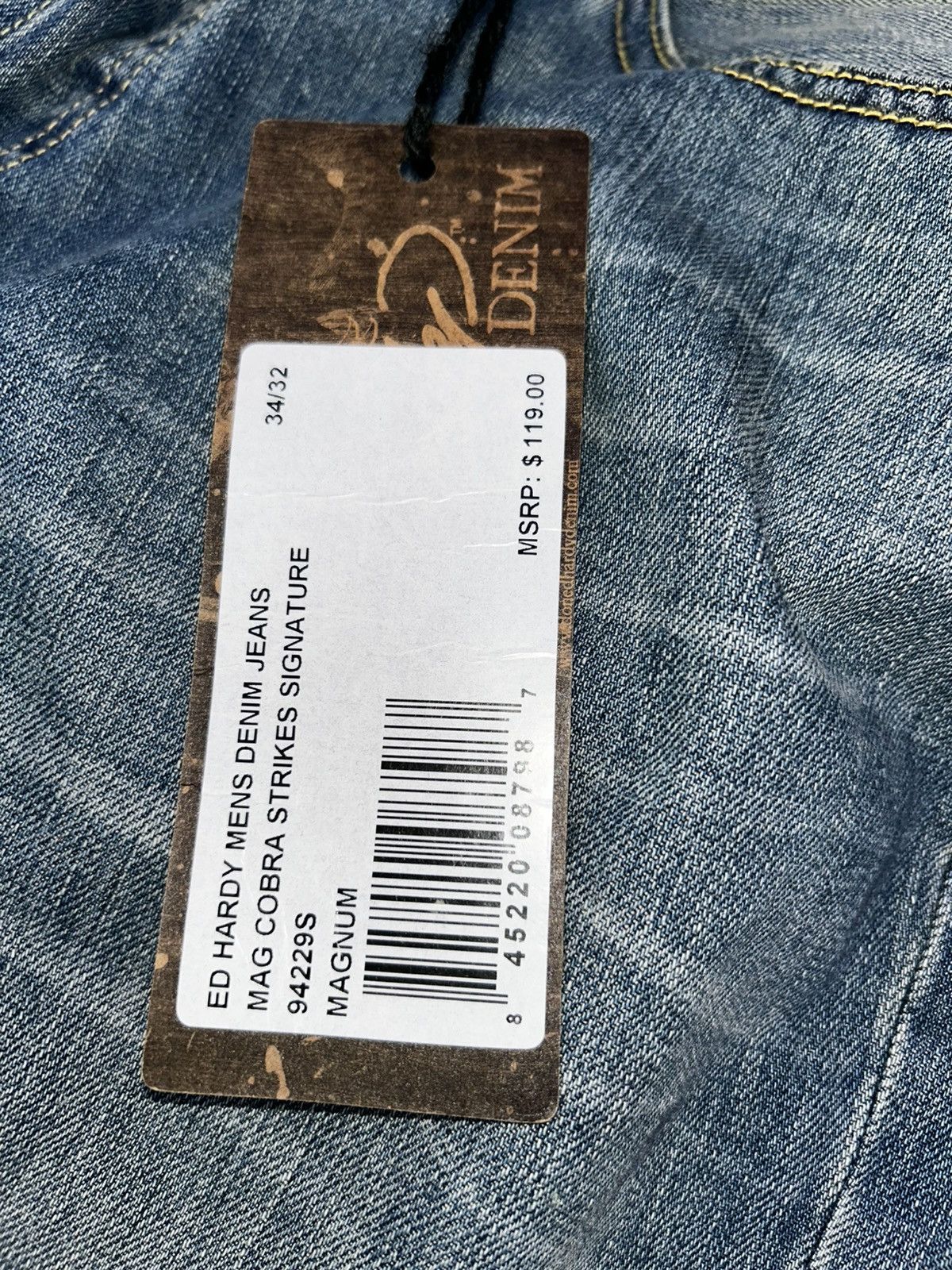 Ed Hardy Vintage WITH TAGS Ed Hardy Cobra Mags Size US 34 / EU 50 - 6 Thumbnail