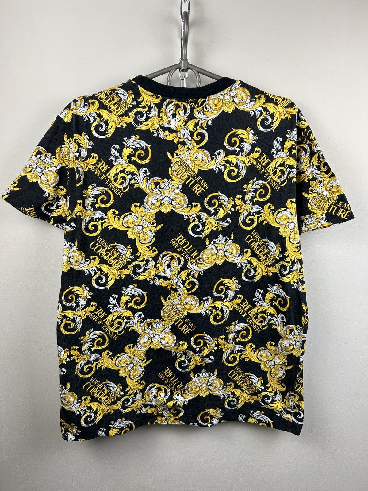 Versace Versace Jeans Couture Monogram Logo T shirt Size L / US 10 / IT 46 - 13 Thumbnail