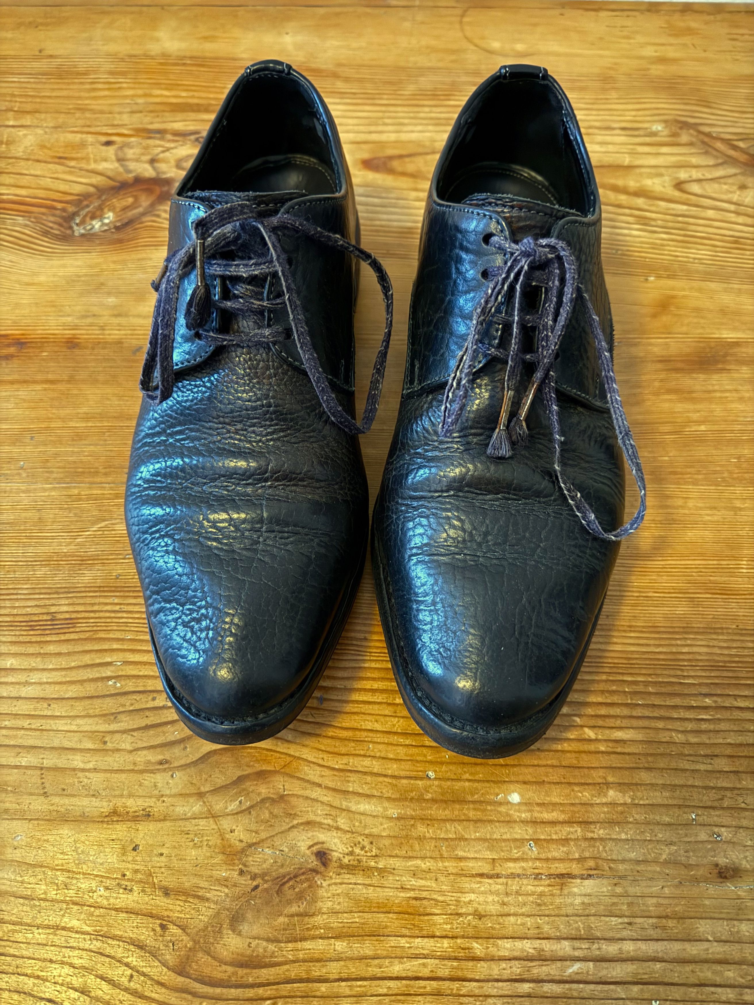 Carol Christian Poell CCP black shoes O. D. Lined 'Goodyear' Derbys Size US 9 / EU 42 - 1 Thumbnail