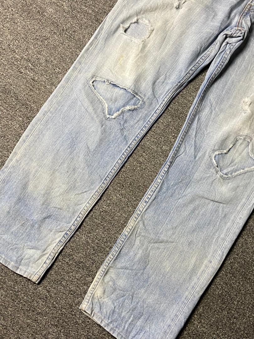 Levi's Levis Strauss Co. Distressed Denim Jeans (157) Size US 32 / EU 48 - 9 Thumbnail