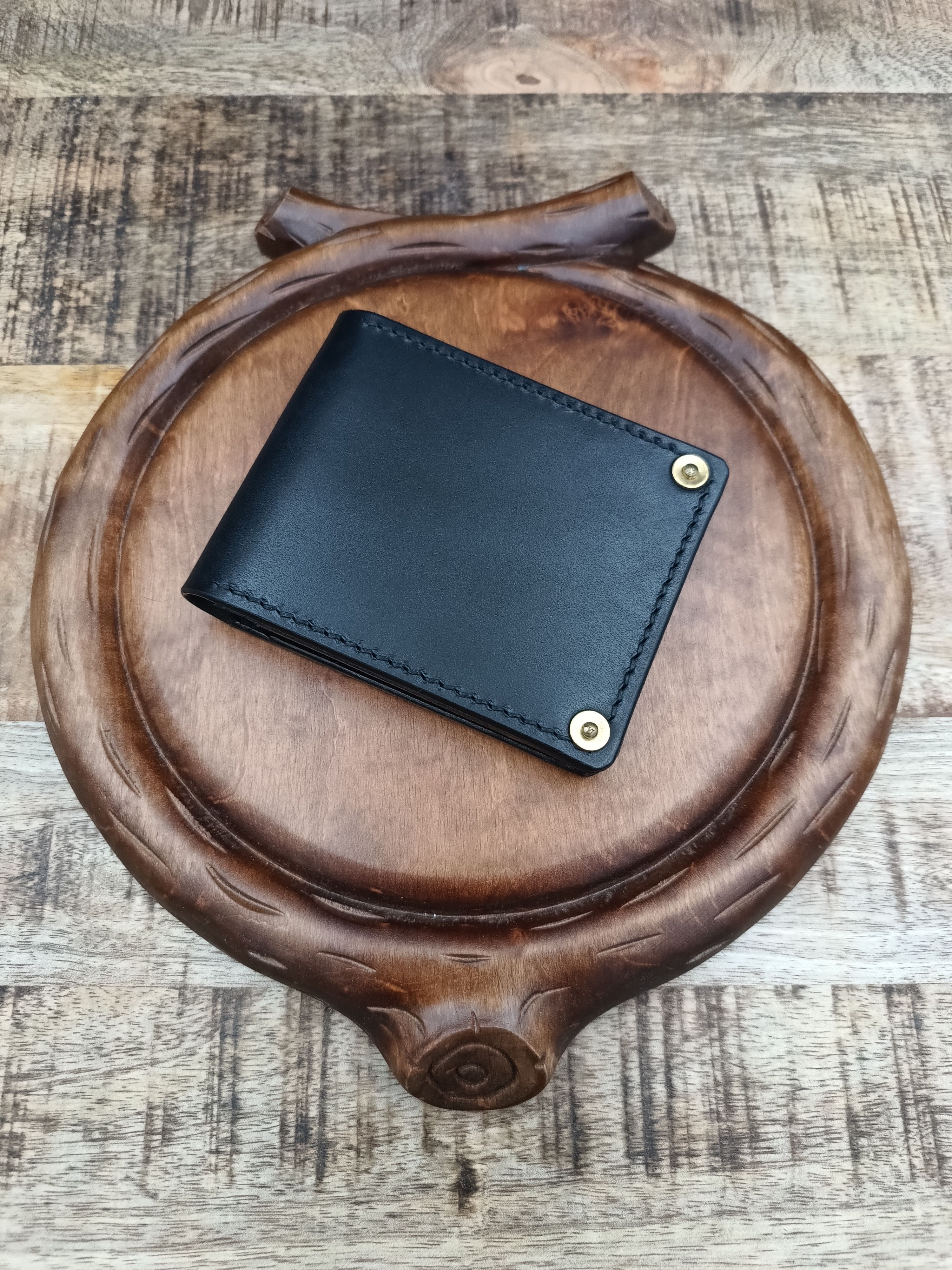 Other Handmade top grain leather wallet cardholder Size ONE SIZE - 1 Thumbnail