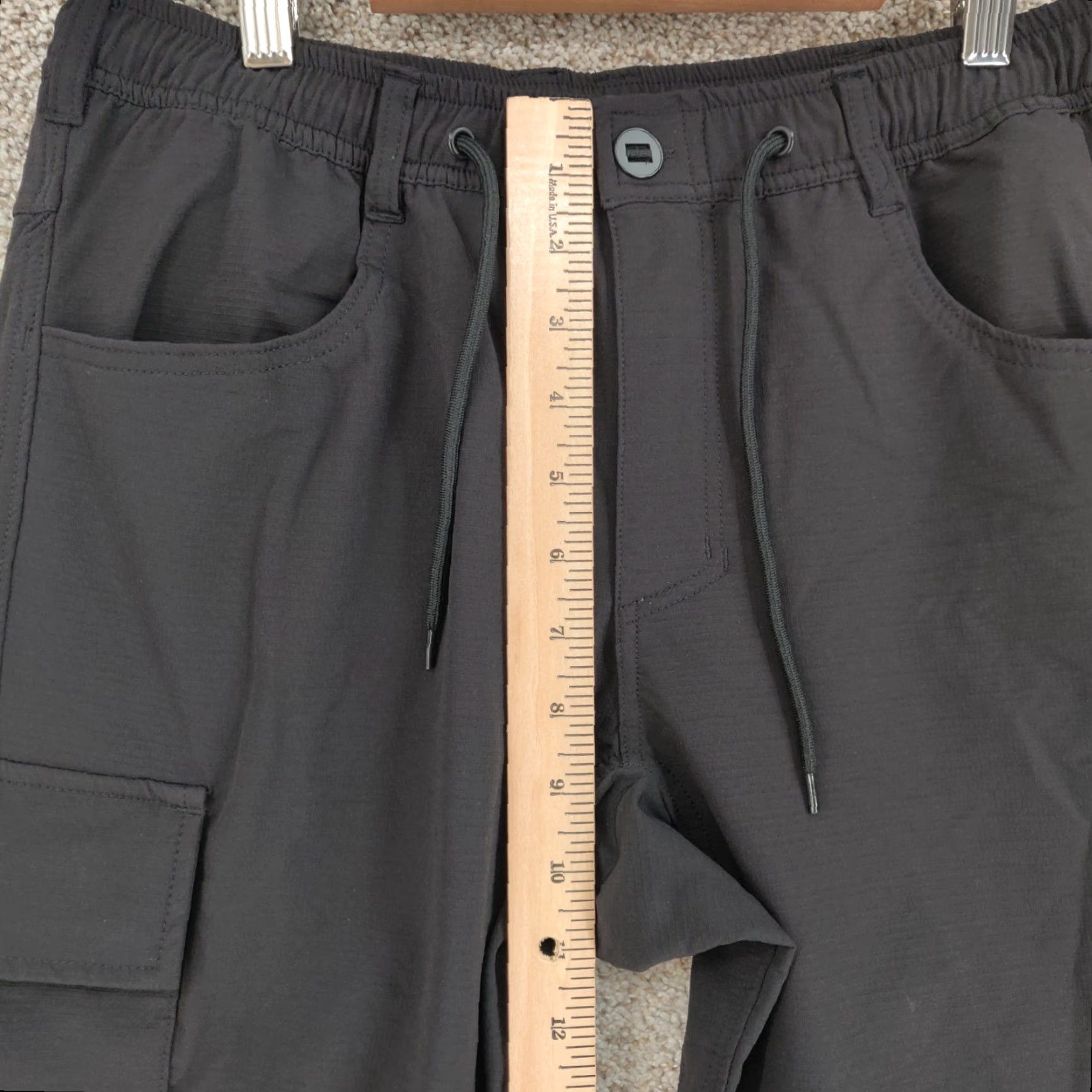 Vintage Bylt Jogger Pants Mens Small 28x28 Black Cargo Performance Active Athleisure Tapered Size US 29 - 3 Thumbnail