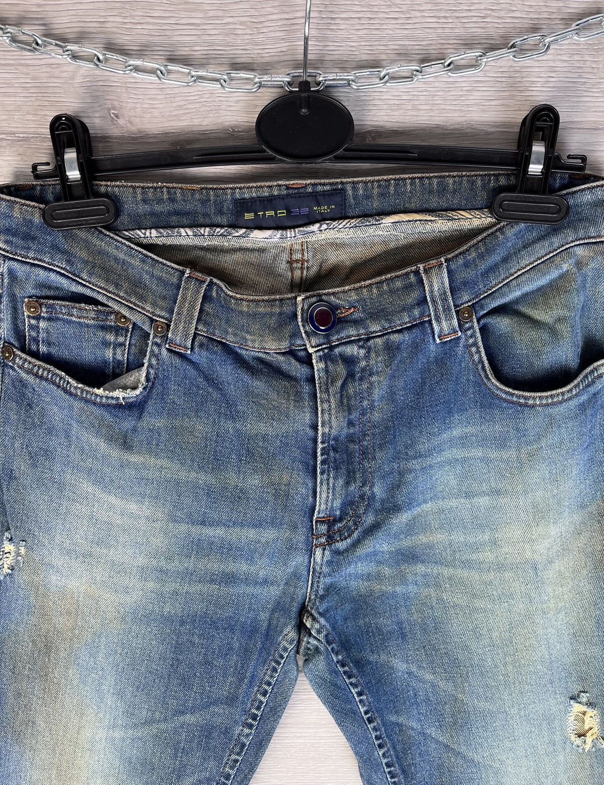 Etro Men's luxury jeans Etro Malano size 32 made in Italy 🇮🇹 Size US 32 / EU 48 - 6 Thumbnail