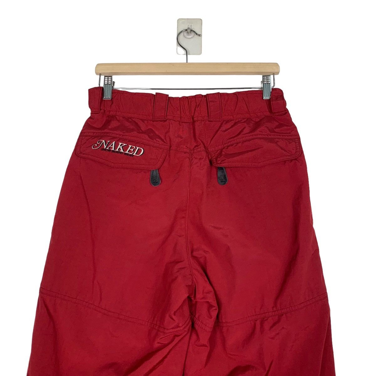 Japanese Brand NAKED Snow Board Wear Embroidery Logo Red Ski Pant #1002-C45 Size US 28 / EU 44 - 8 Thumbnail