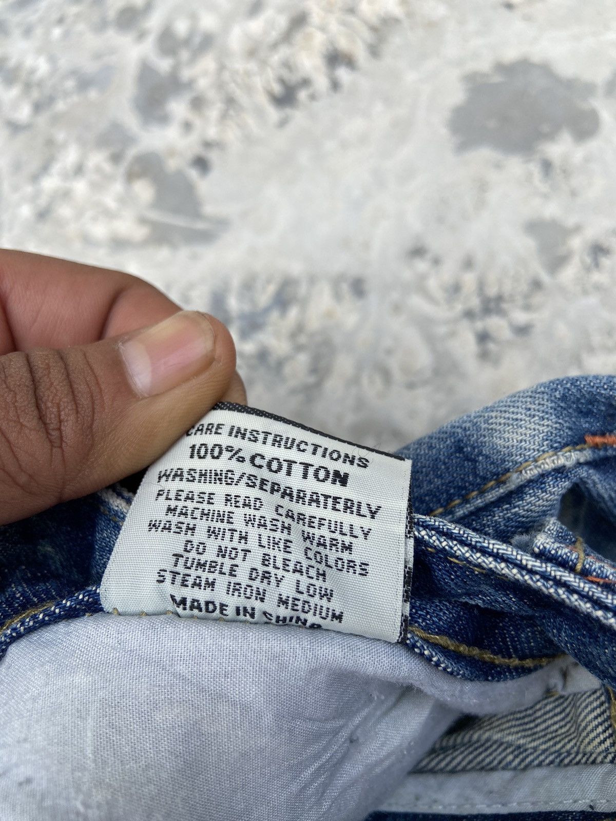 If Six Was Nine × Le Grande Bleu (L.G.B.) × Vintage Irene short denim pants below the knee Size 27" / US 4 / IT 40 - 8 Thumbnail