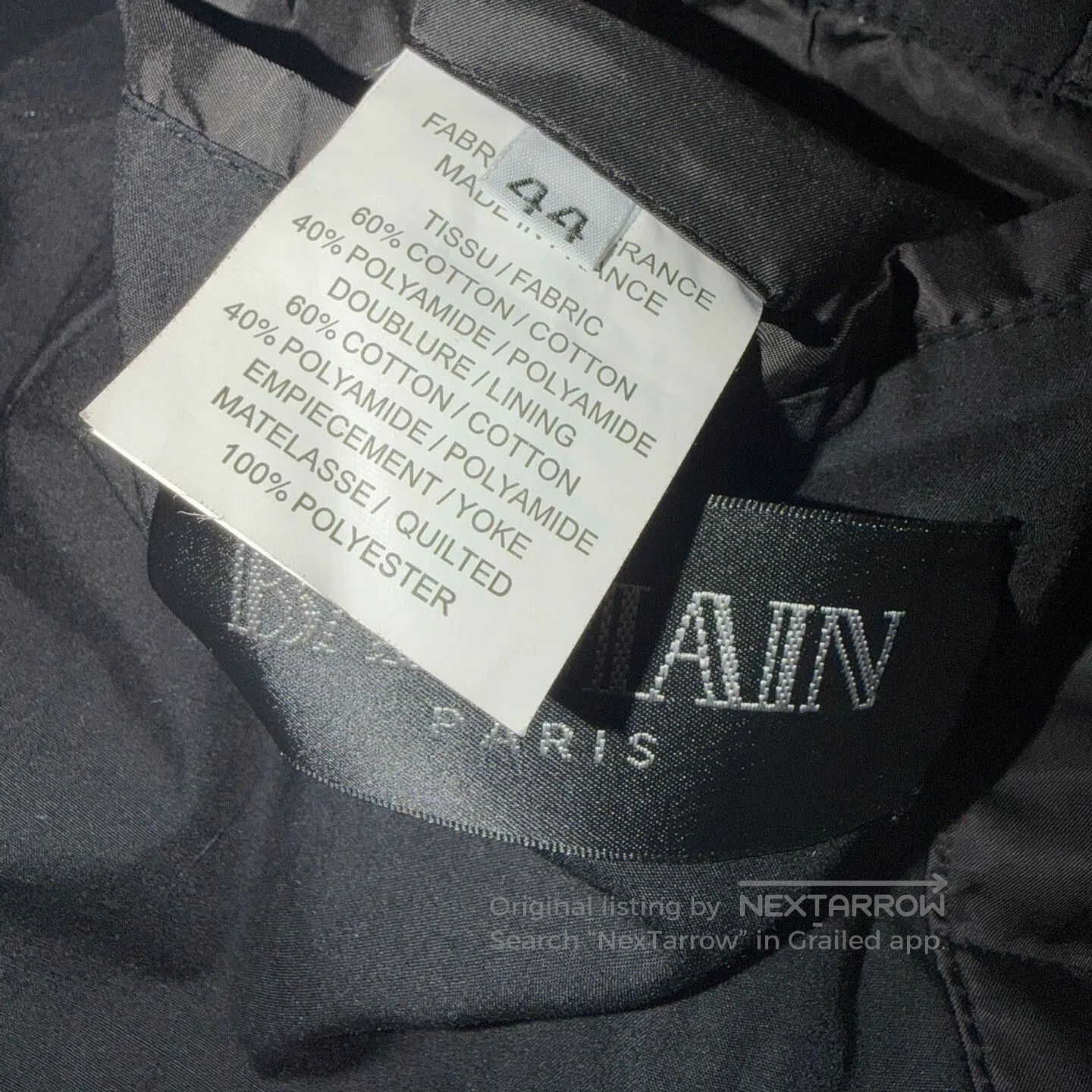 Balmain Balmain Black Quilted Nylon Jacket. Size US S / EU 44-46 / 1 - 8 Thumbnail