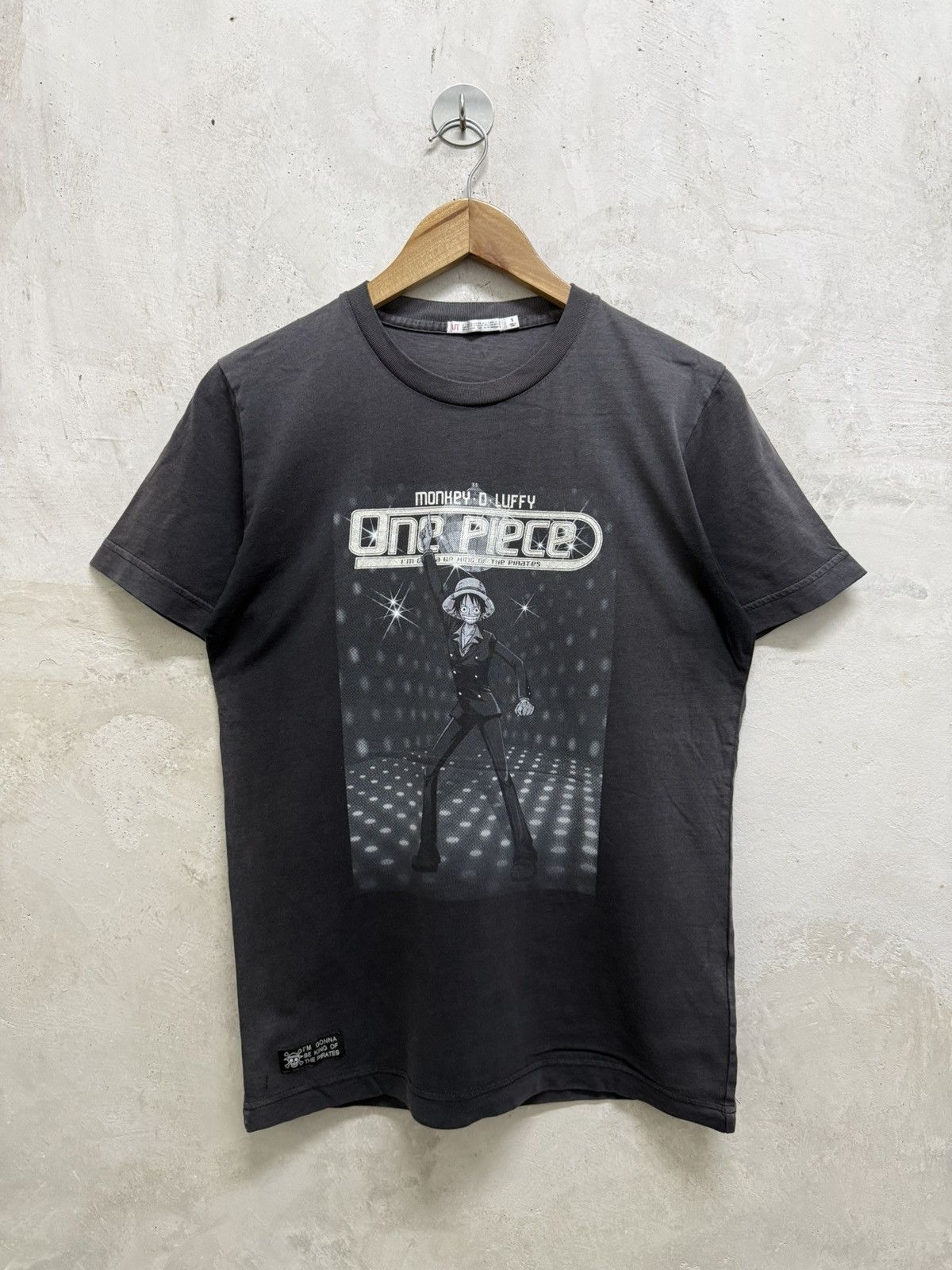 One Piece Faded Anime One Piece “Luffy” Distressed Tees Size US S / EU 44-46 / 1 - 1 Thumbnail