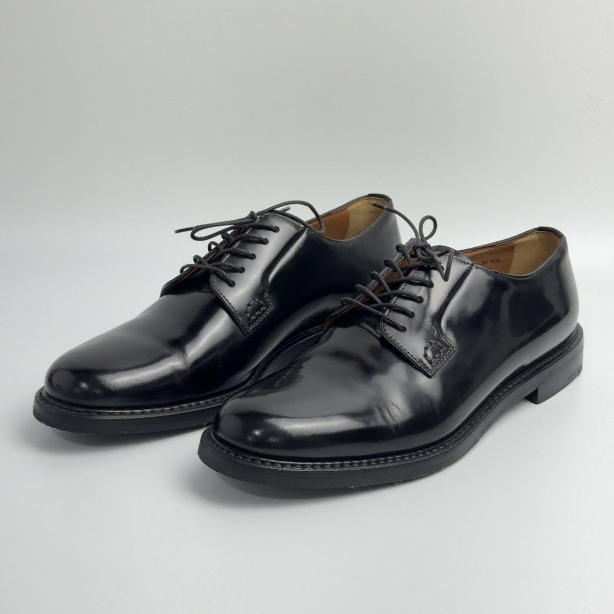 Church's Church’s Shannon 2 WR Derby Polished Black Womens Shoes🖤🔥 Size US 8 / IT 38 - 8 Thumbnail