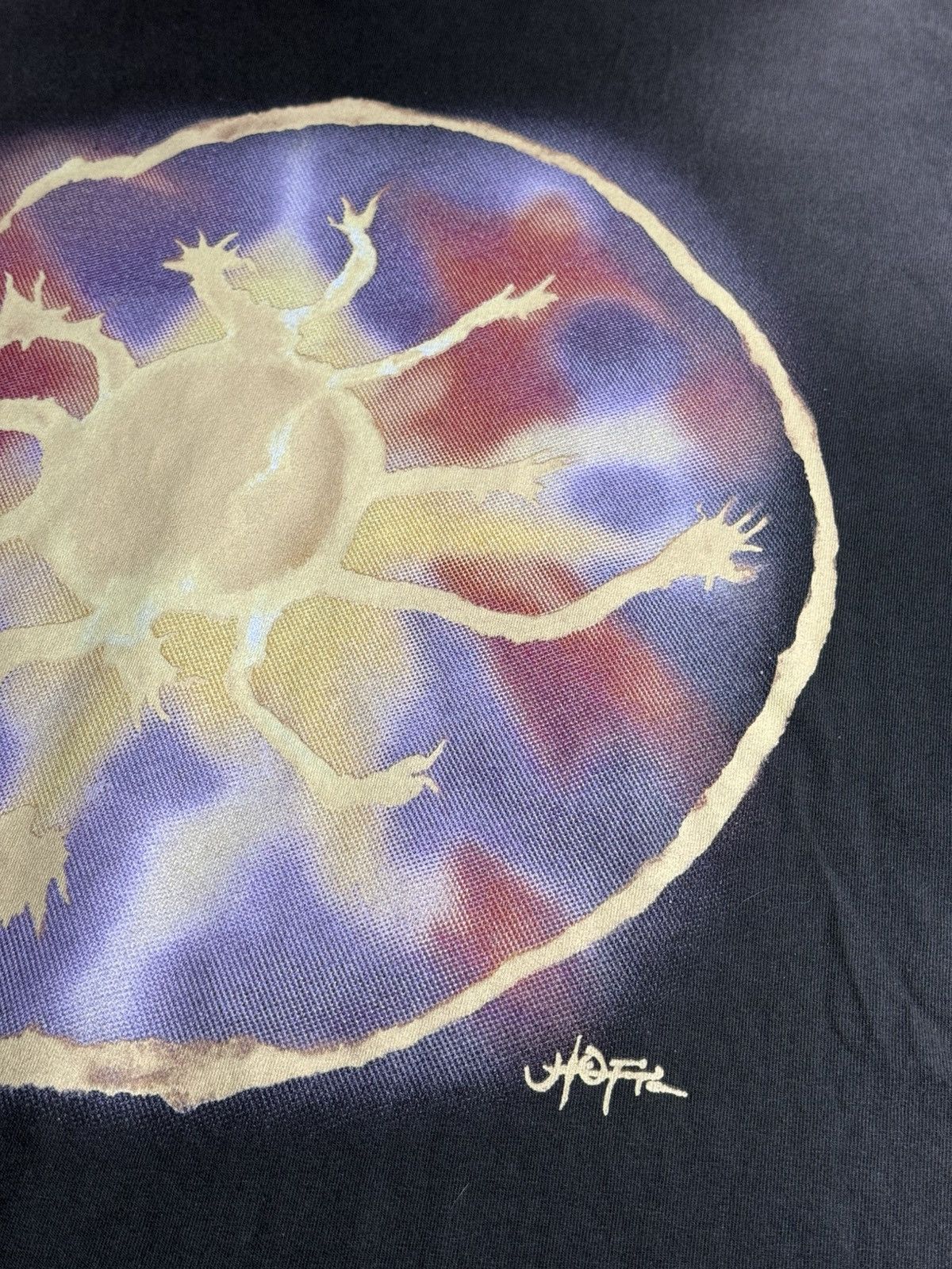 Travis Scott Travis Scott Utopia Tour Tee "Washed Black" [XL] PREOWNED Size US XL / EU 56 / 4 - 3 Thumbnail