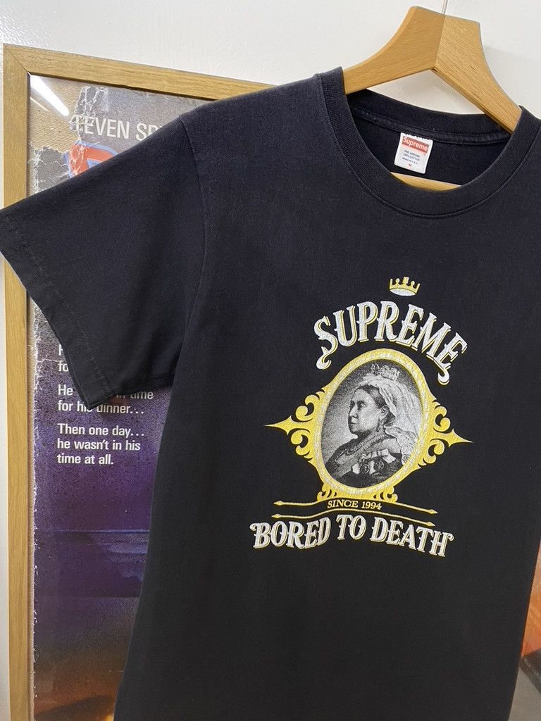Supreme FW2010 Supreme Bored To Death Graphic Tee Size US M / EU 48-50 / 2 - 4 Thumbnail