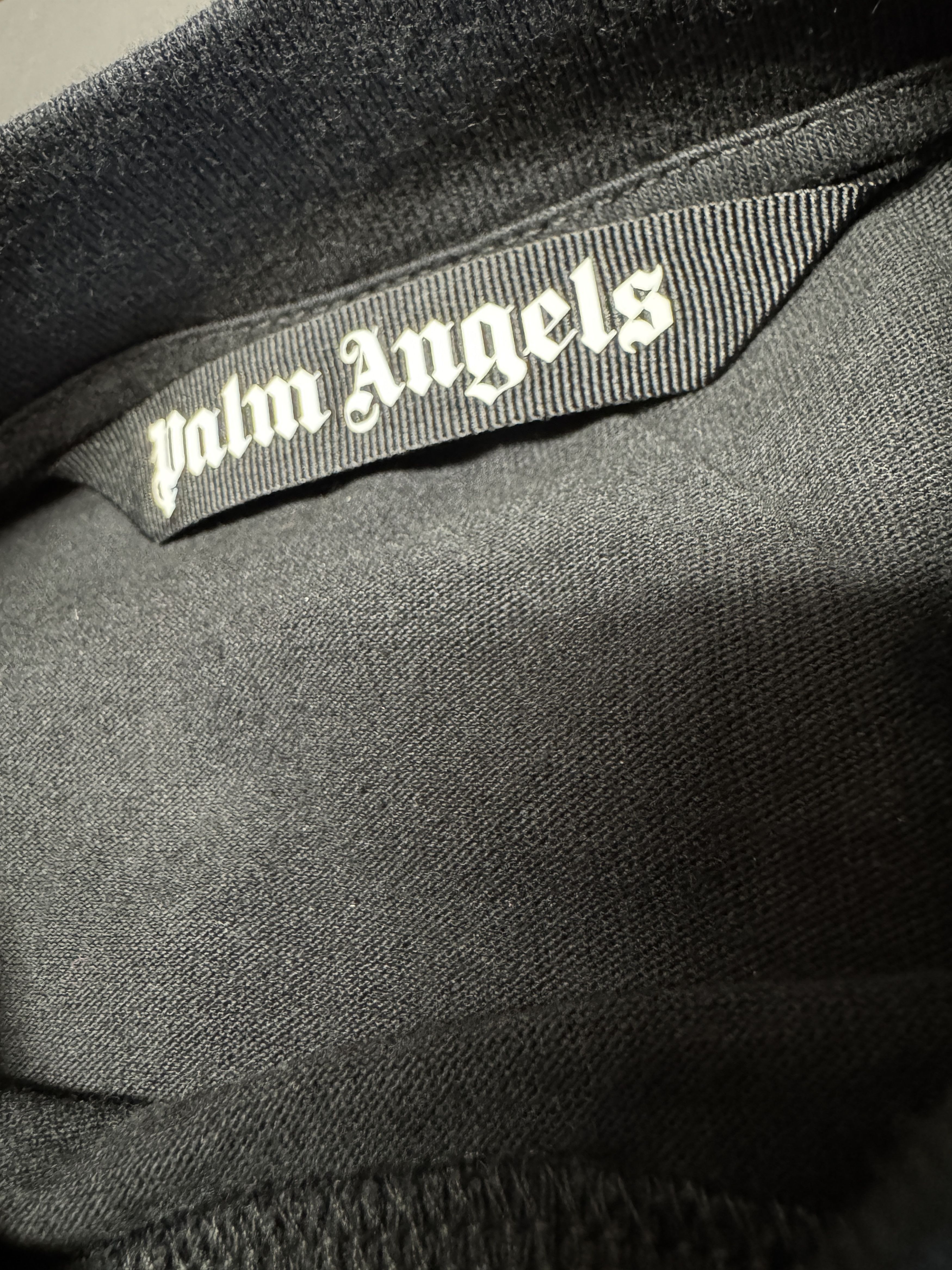 Palm Angels Palm Angels Black Classic Logo Tee Size US M / EU 48-50 / 2 - 6 Thumbnail