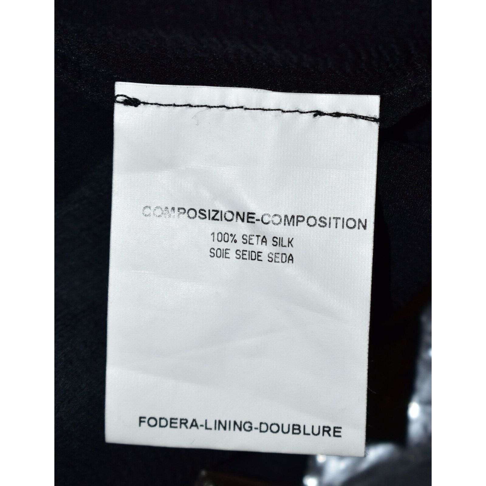 Yves Saint Laurent YVES SAINT LAURENT Black See Through Silk Pants Sz 42 $2530 Size 28" / US 6 / IT 42 - 9 Thumbnail