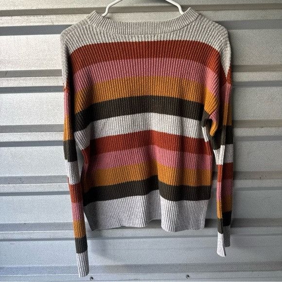 Madewell Madewell Patch Pocket Pullover Sweater in Walton Stripe XS Size XS / US 0-2 / IT 36-38 - 6 Thumbnail