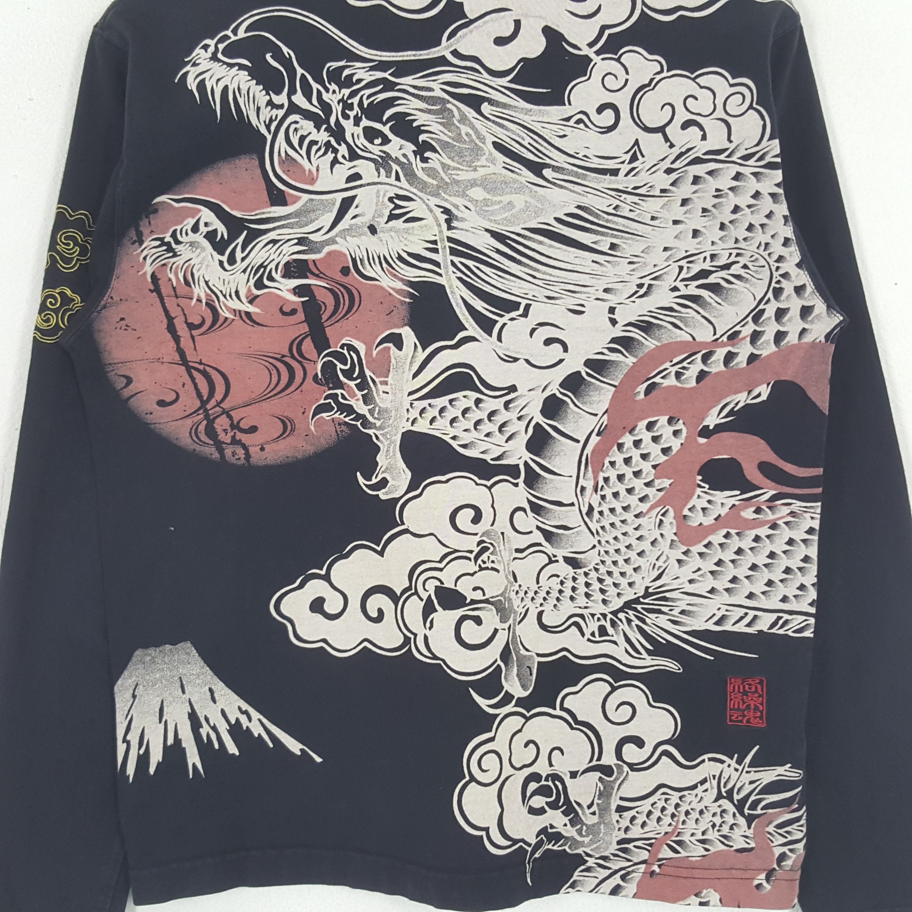 Karakuri Tamashii Vintage Karakumi Tamashi Japanese Sukajan Tshirt C267N64 Size US M / EU 48-50 / 2 - 4 Thumbnail