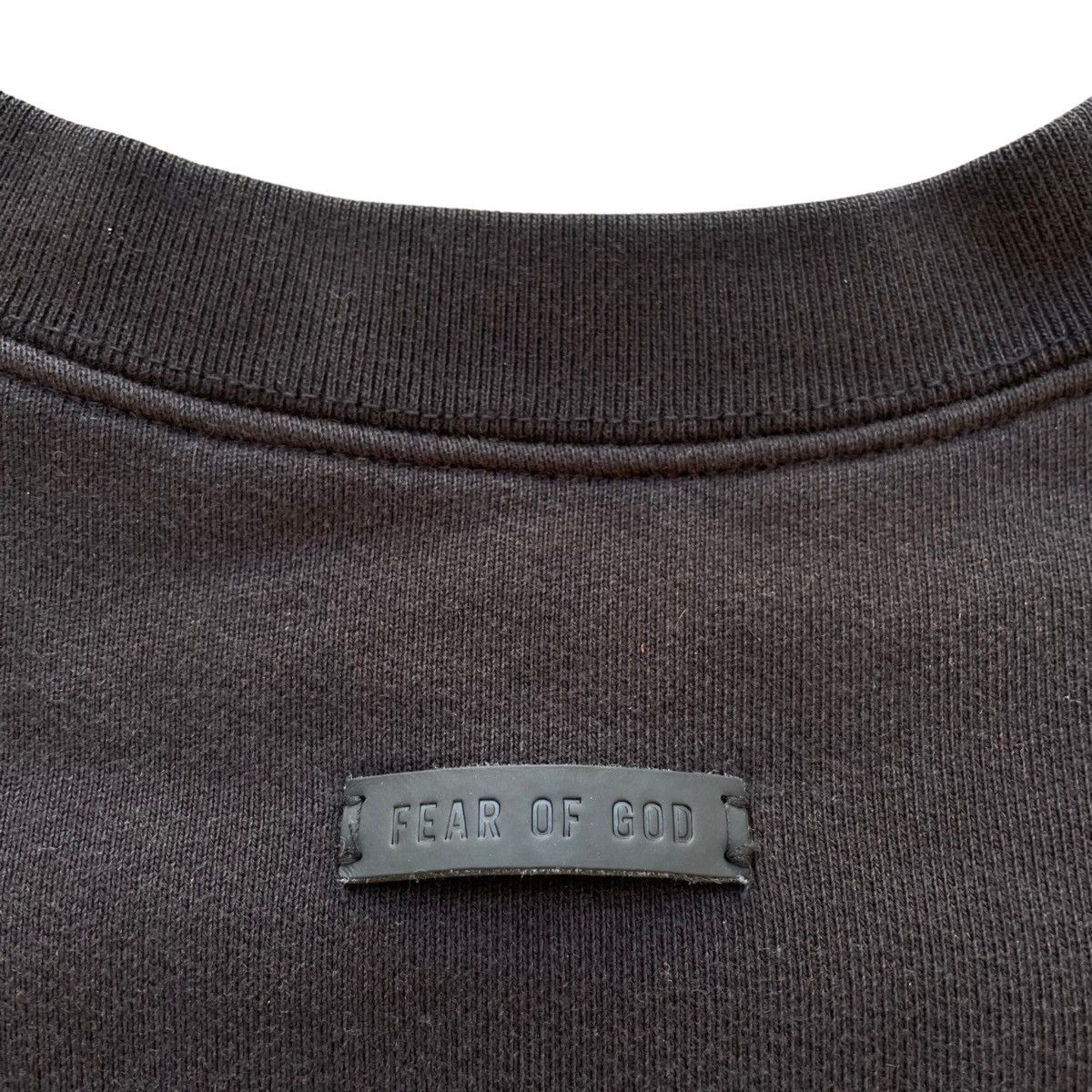 Fear of God Fear of God 7th Collection FG Crewneck Vintage Black Size XS Size US XS / EU 42 / 0 - 5 Thumbnail