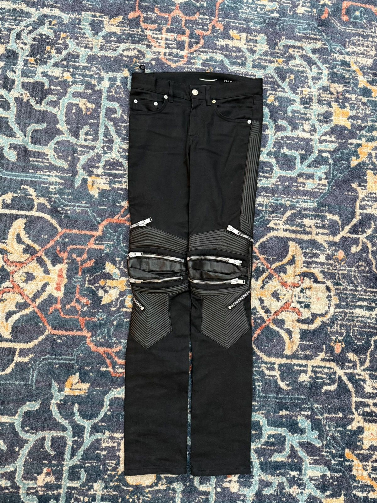 Hedi Slimane SLP 2014 moto biker denim Size US 27 - 2 Thumbnail