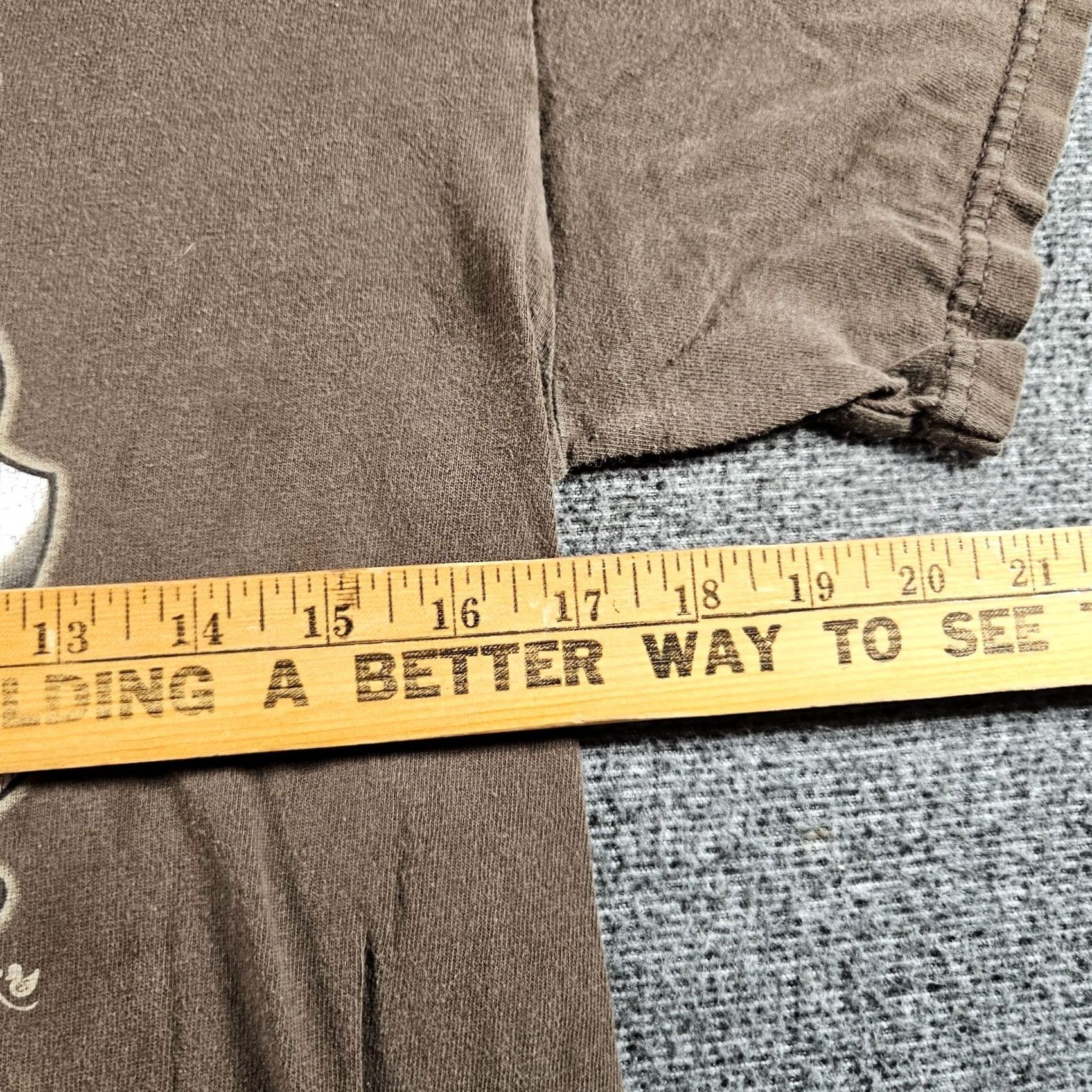 Vans VINTAGE Vans Off The Wall T-Shirt Men S Brown Small Grunge Logo Summer Spring Crew Neck Short Sleeve Size US S / EU 44-46 / 1 - 6 Thumbnail