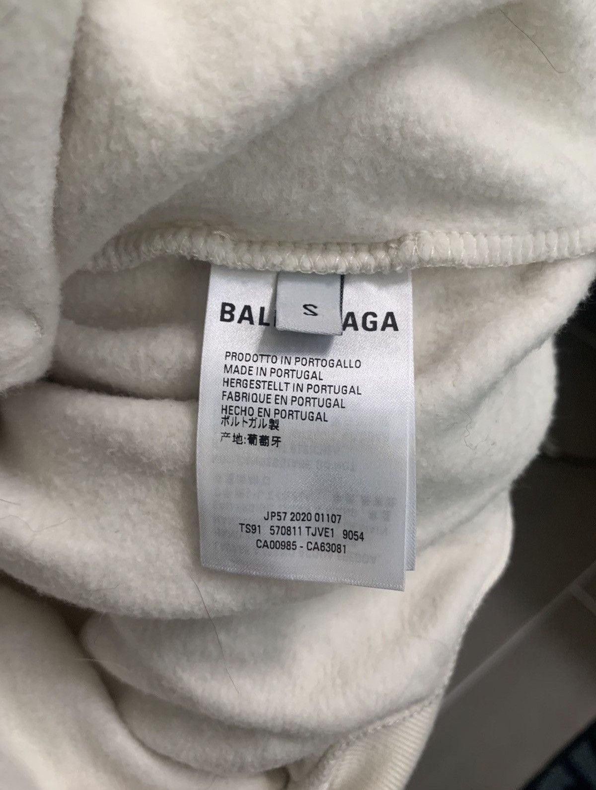 Balenciaga Balenciaga Logo Hoodie Size US S / EU 44-46 / 1 - 2 Thumbnail
