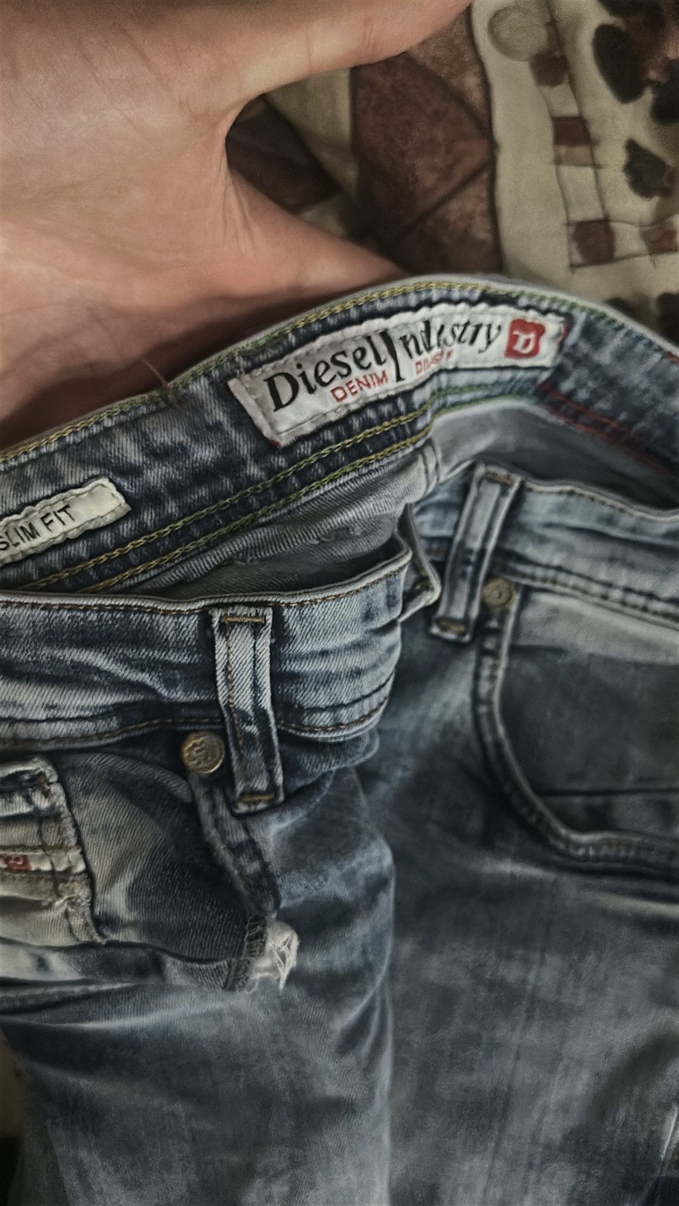 Diesel Denim Jens Diesel Size US 30 / EU 46 - 4 Thumbnail