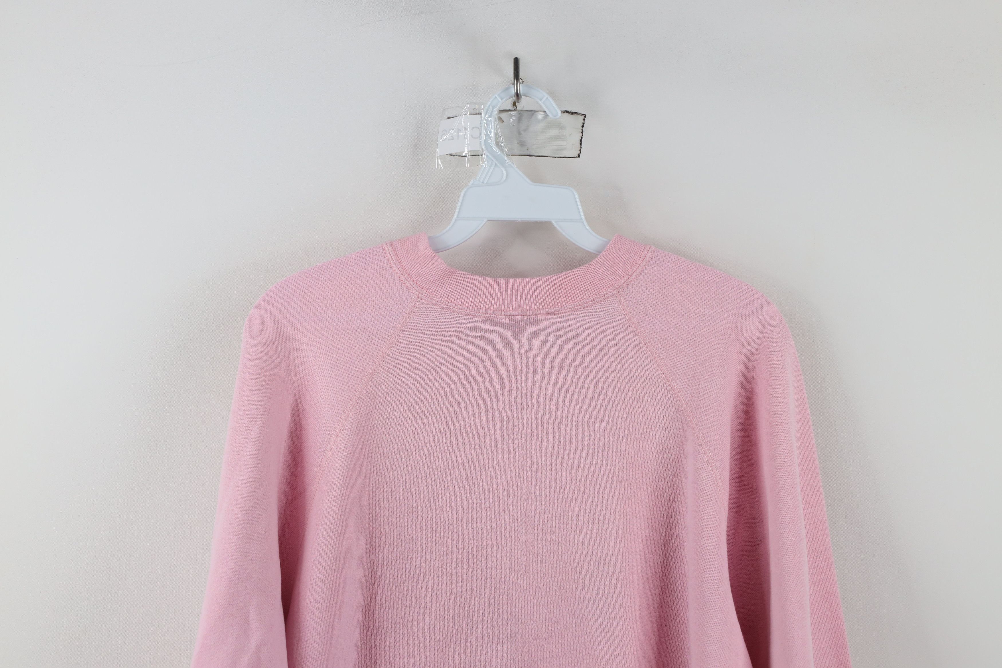 Vintage Vintage 80s 90s Streetwear Crewneck Sweatshirt Pink USA Size M / US 6-8 / IT 42-44 - 11 Thumbnail