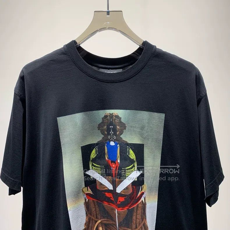 Givenchy Givenchy Masked Person Short Sleeve T-Shirt Size US S / EU 44-46 / 1 - 3 Thumbnail