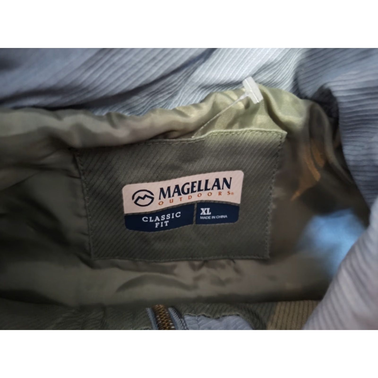Vintage Magellan Outdoors Women’s XL Campfire Quilted Vest Olive Green Button Zip NWT Size XL / US 12-14 / IT 48-50 - 7 Thumbnail