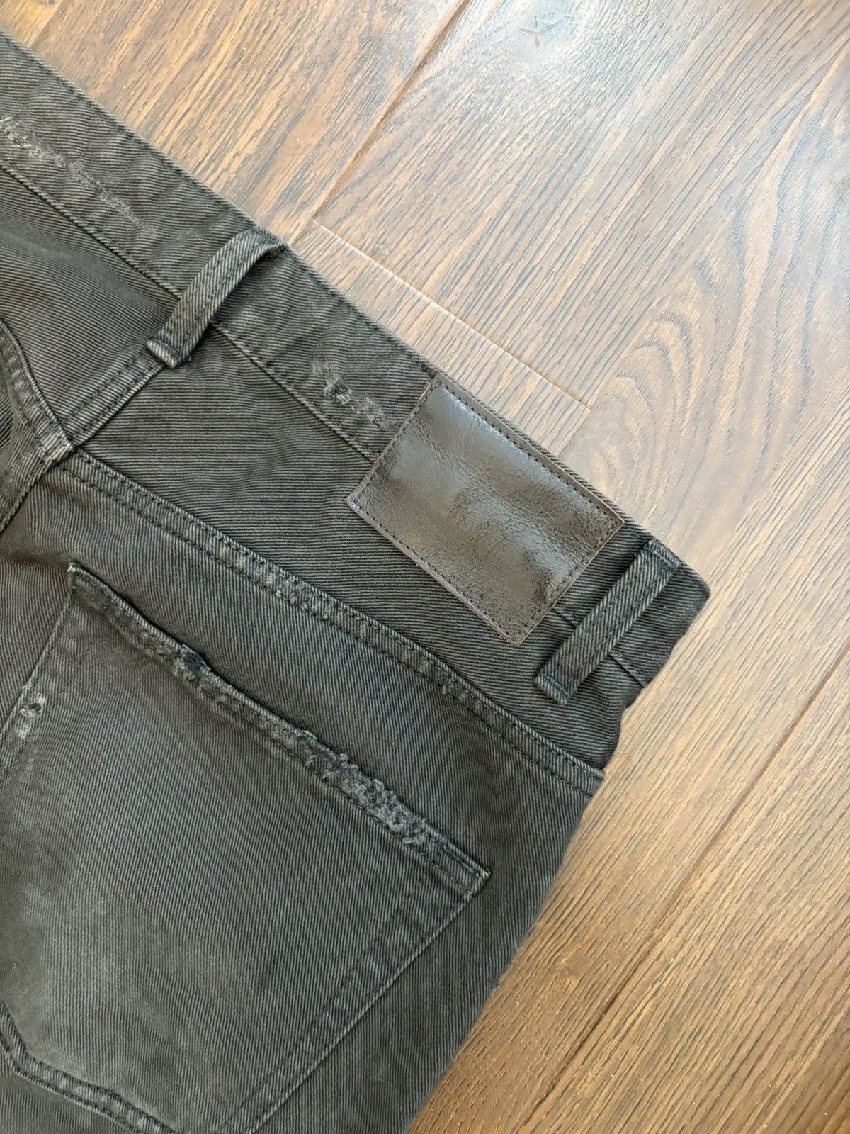 Vuja De Steve Garment Dyed Jeans in Shadow