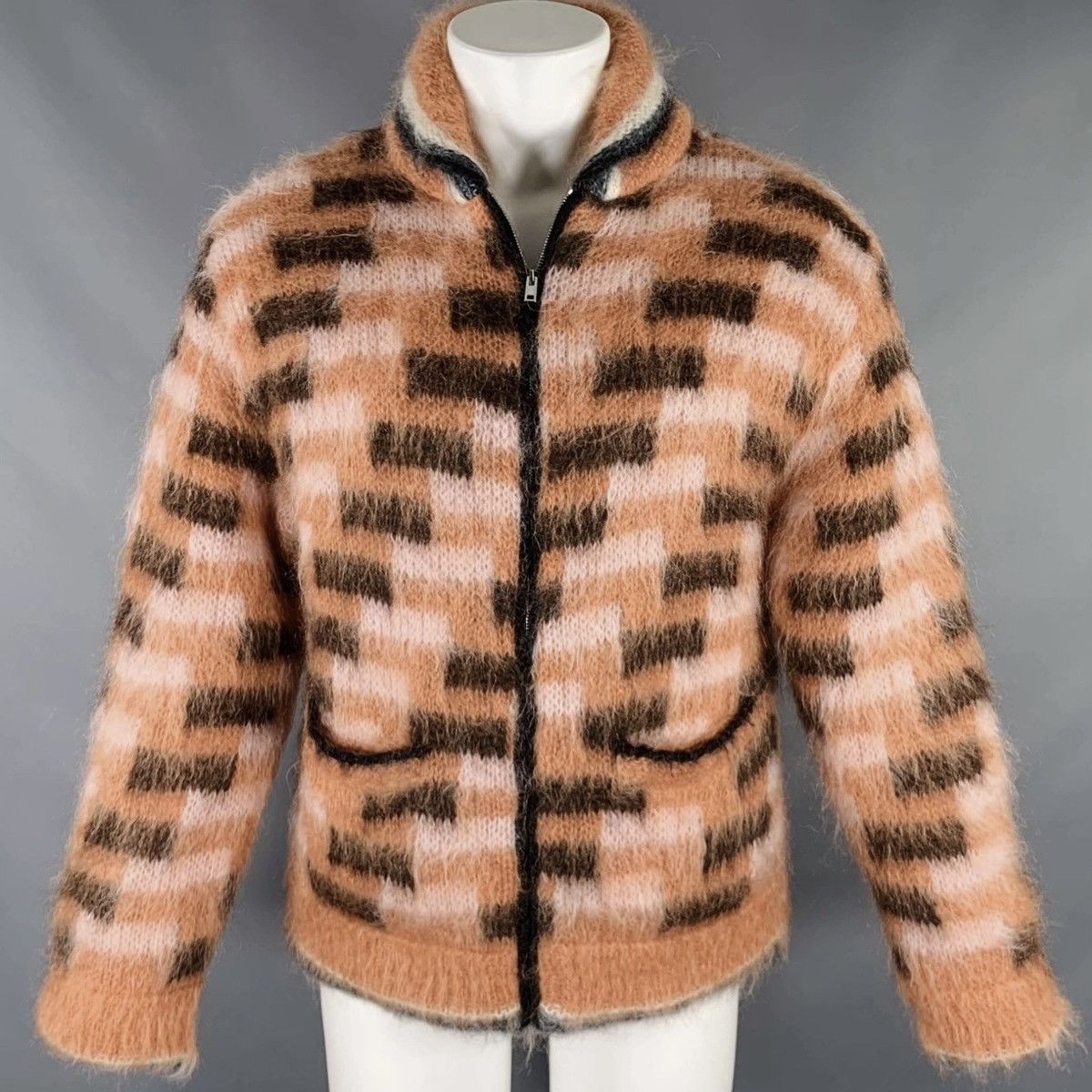 Marni Marni “Fuzzy” Mohair Jacket Size US M / EU 48-50 / 2 - 2 Thumbnail
