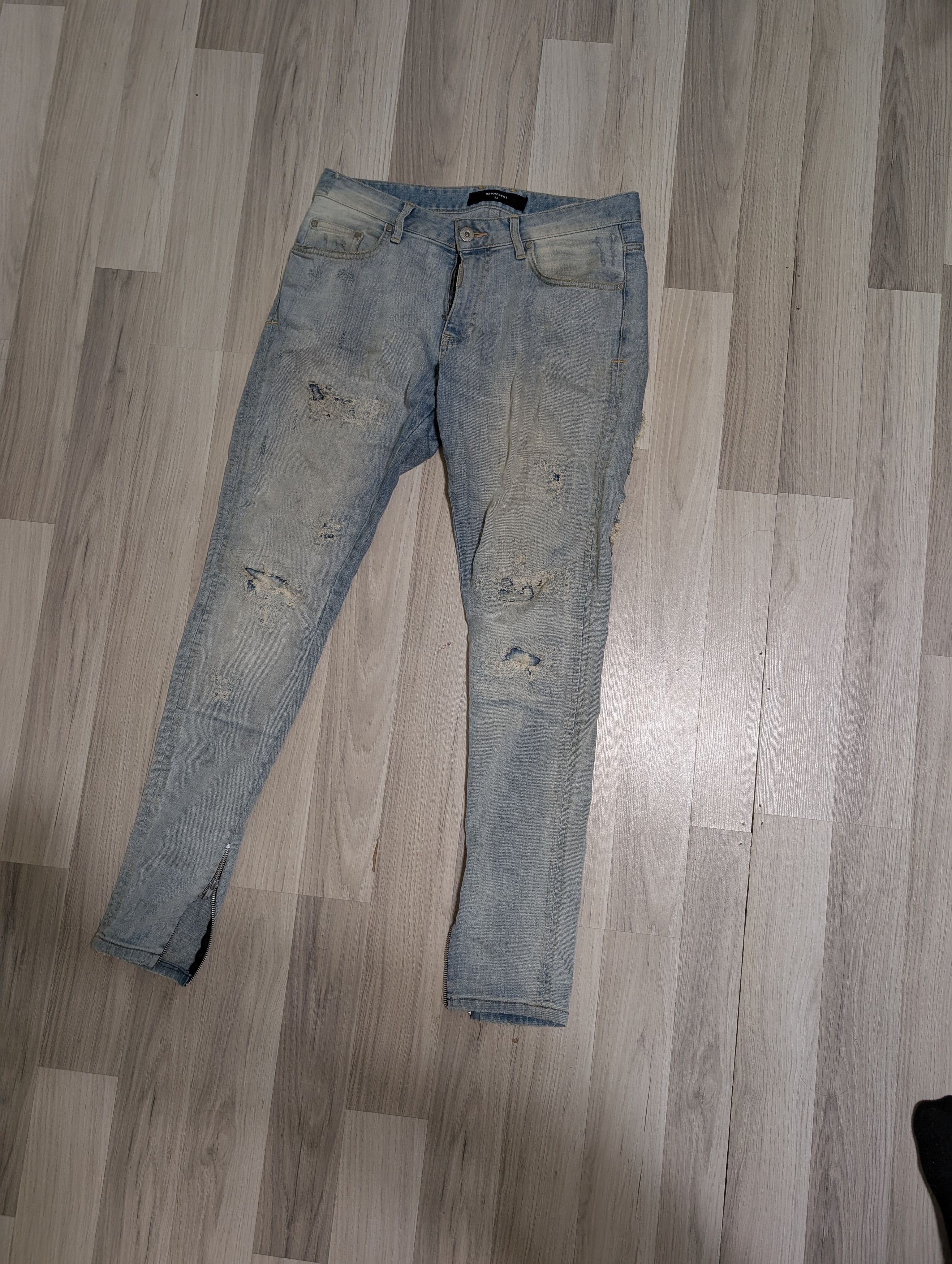 Represent Clo. Biker and regular jeans Size US 32 / EU 48 - 1 Thumbnail