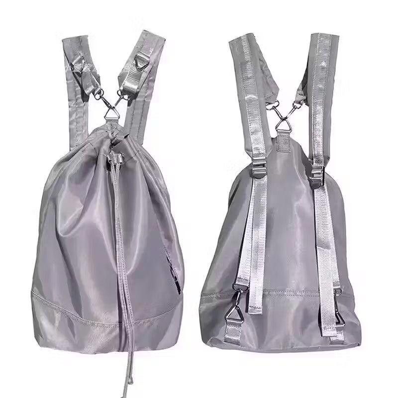 Vintage Silver Athletic y2k Backpack Size ONE SIZE - 4 Thumbnail