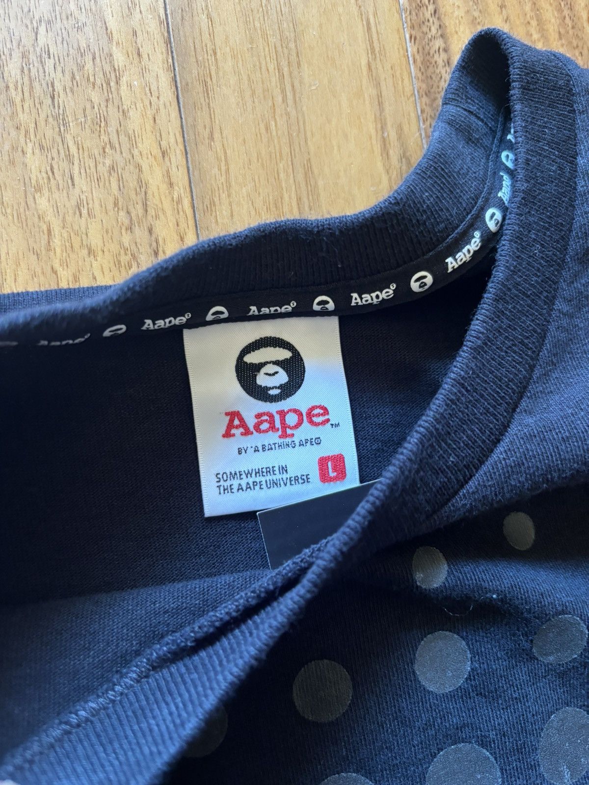 Aape Aape by A Bathing Ape Universe Tee L Size US L / EU 52-54 / 3 - 3 Thumbnail